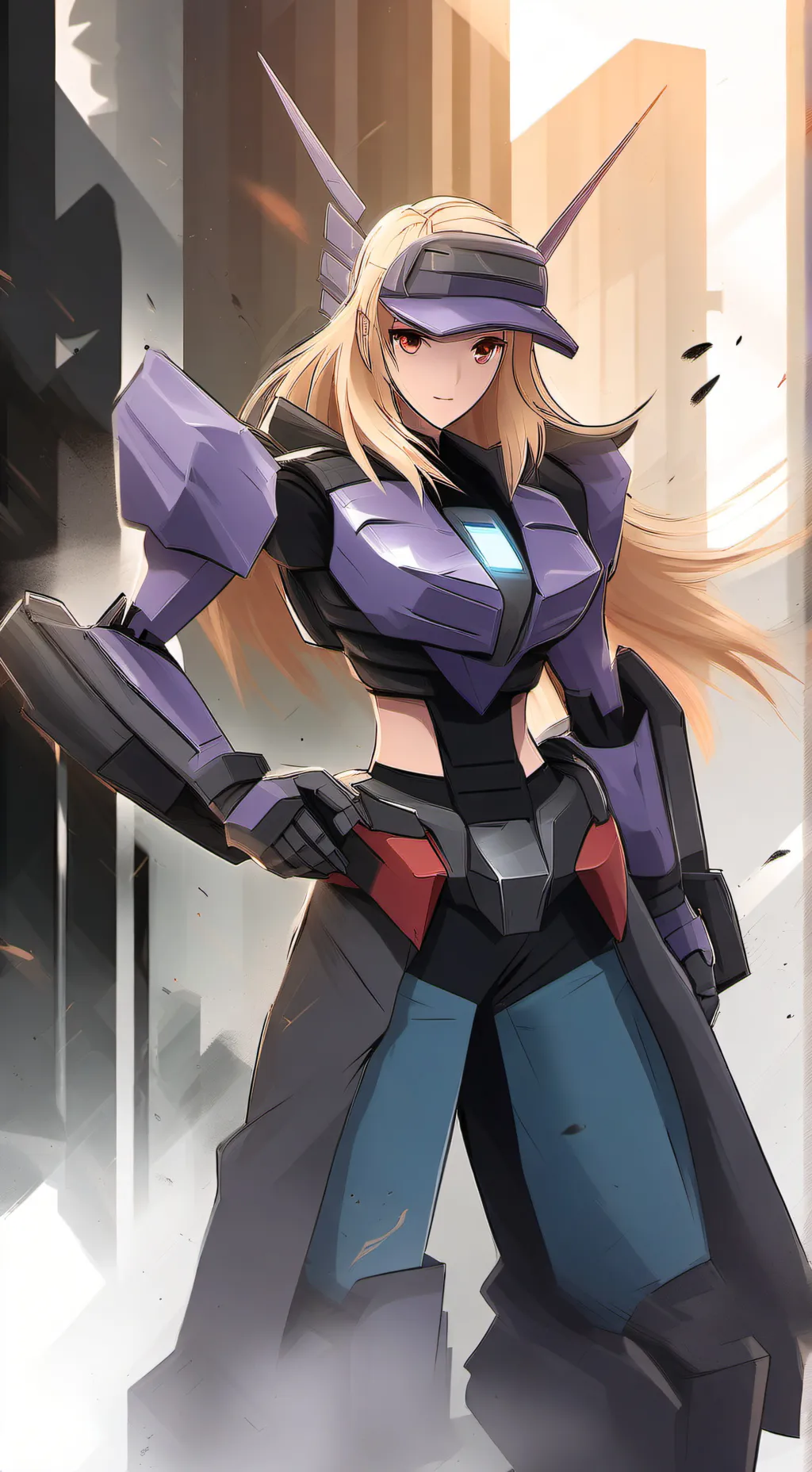 ai character: shockwave background