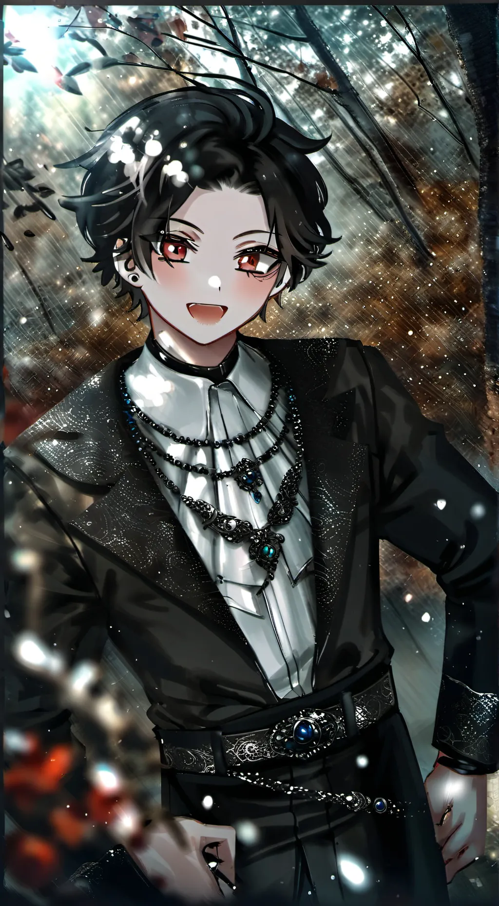 ai character: kny background