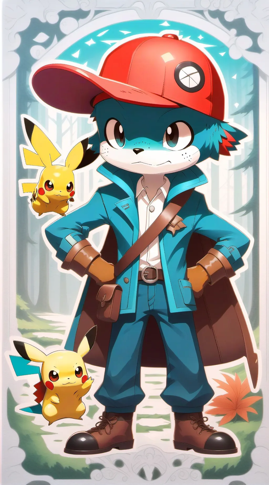 ai character: Fan de pokemon background