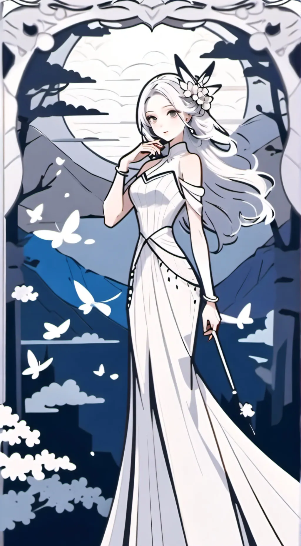 ai character: Лера background