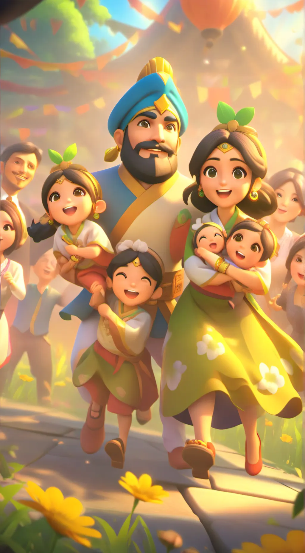 ai character: family background