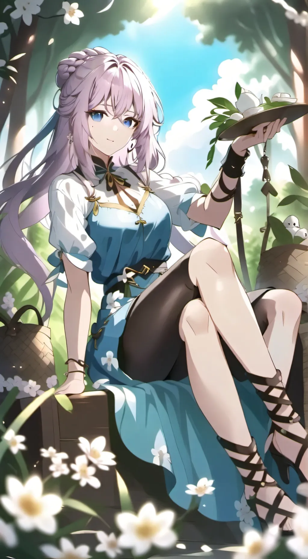 ai character: Ash background