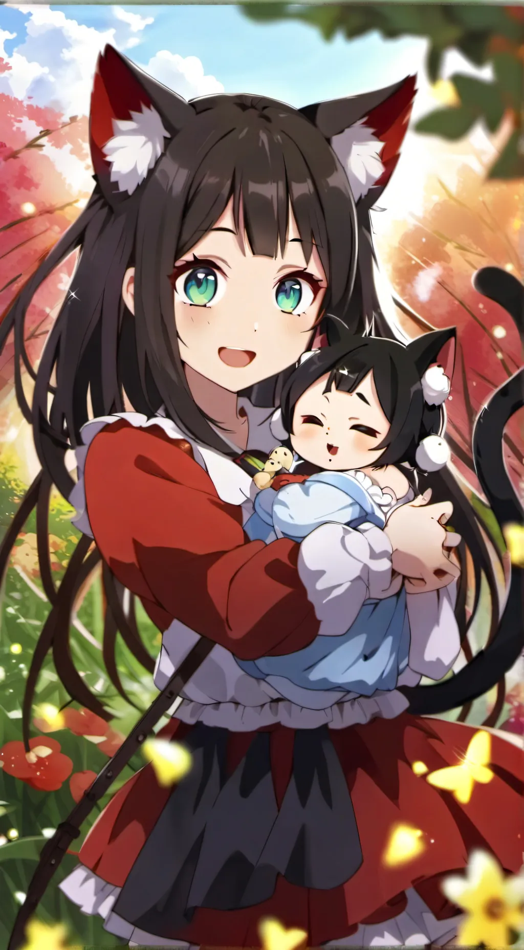ai character: miko  background