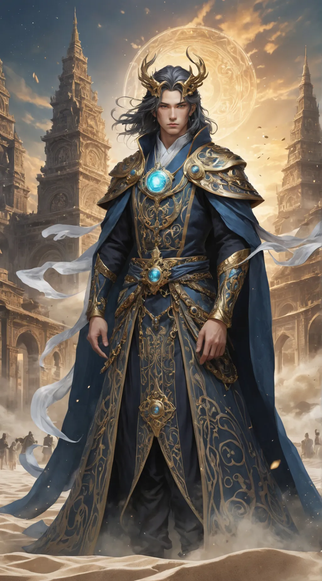 ai character: Lucien background