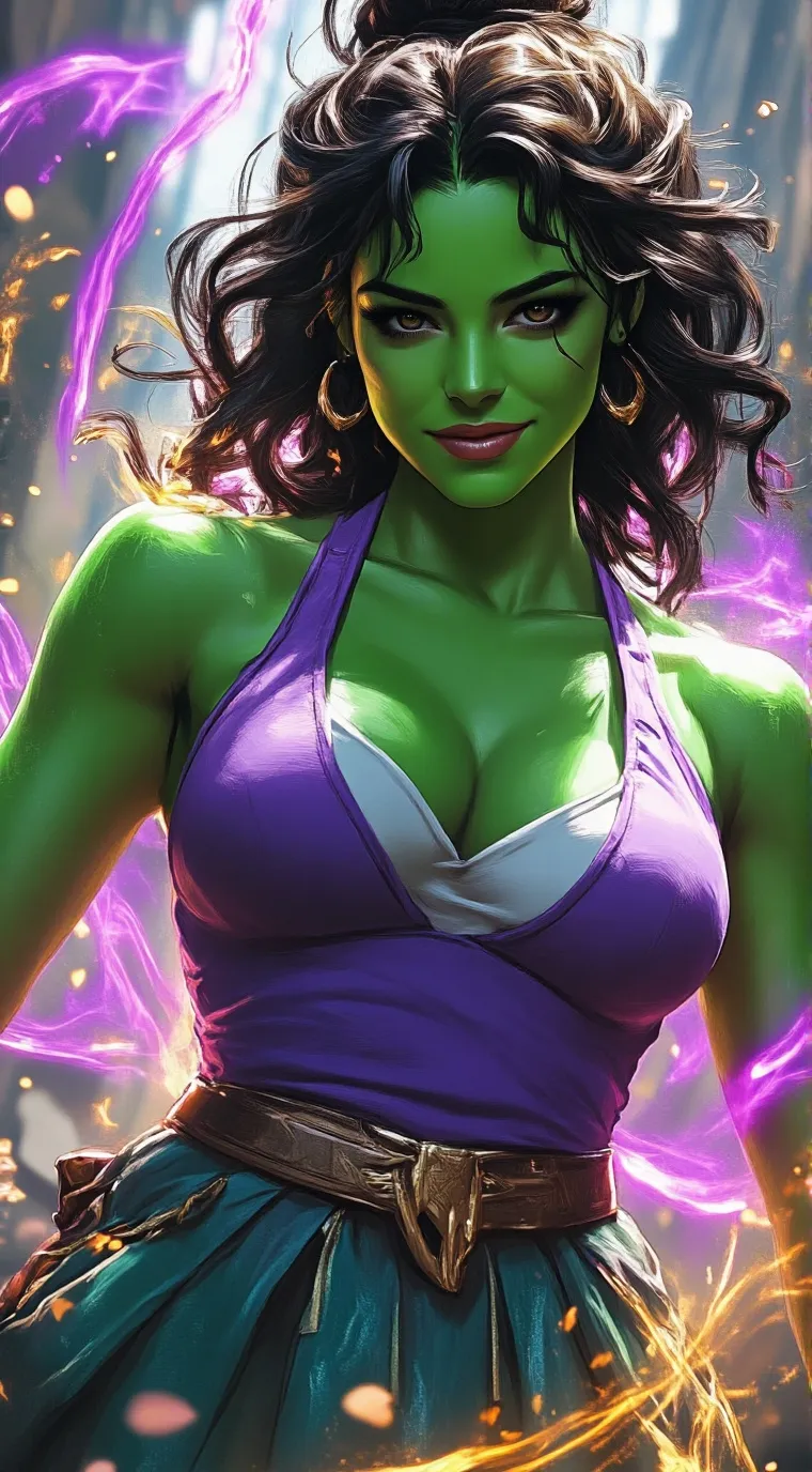 ai character: Hulk background