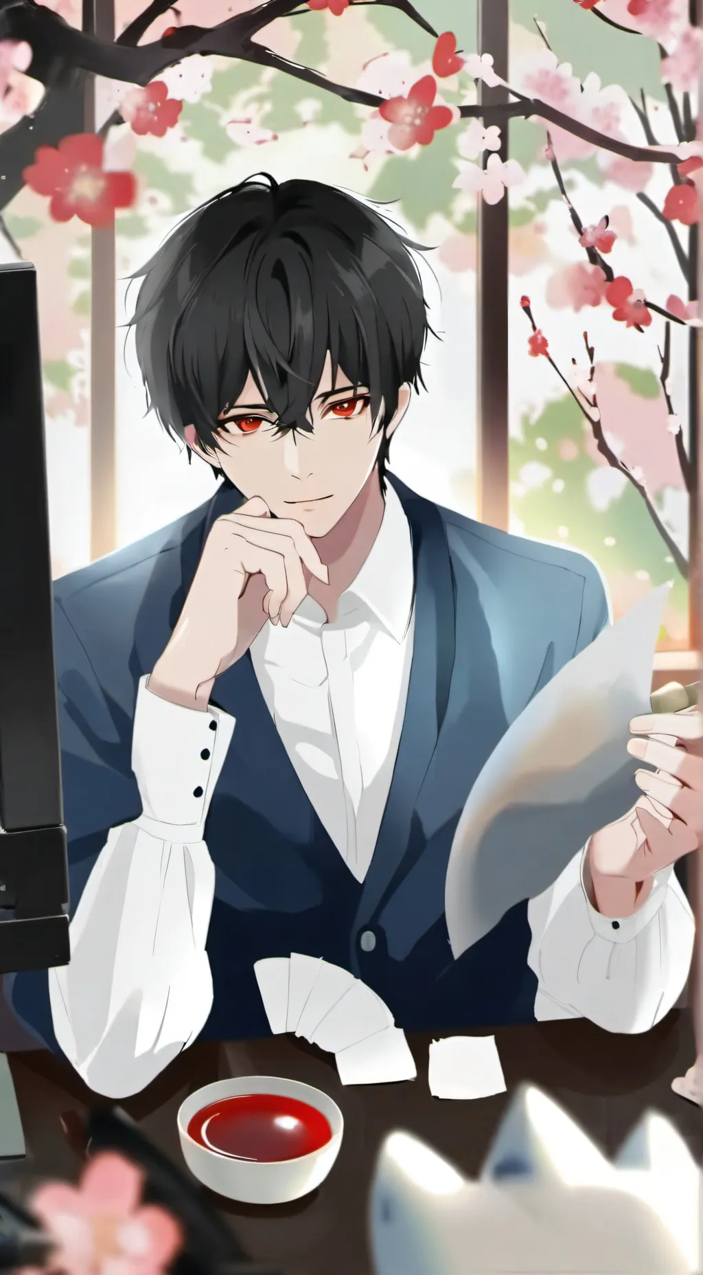 ai character: LEO background