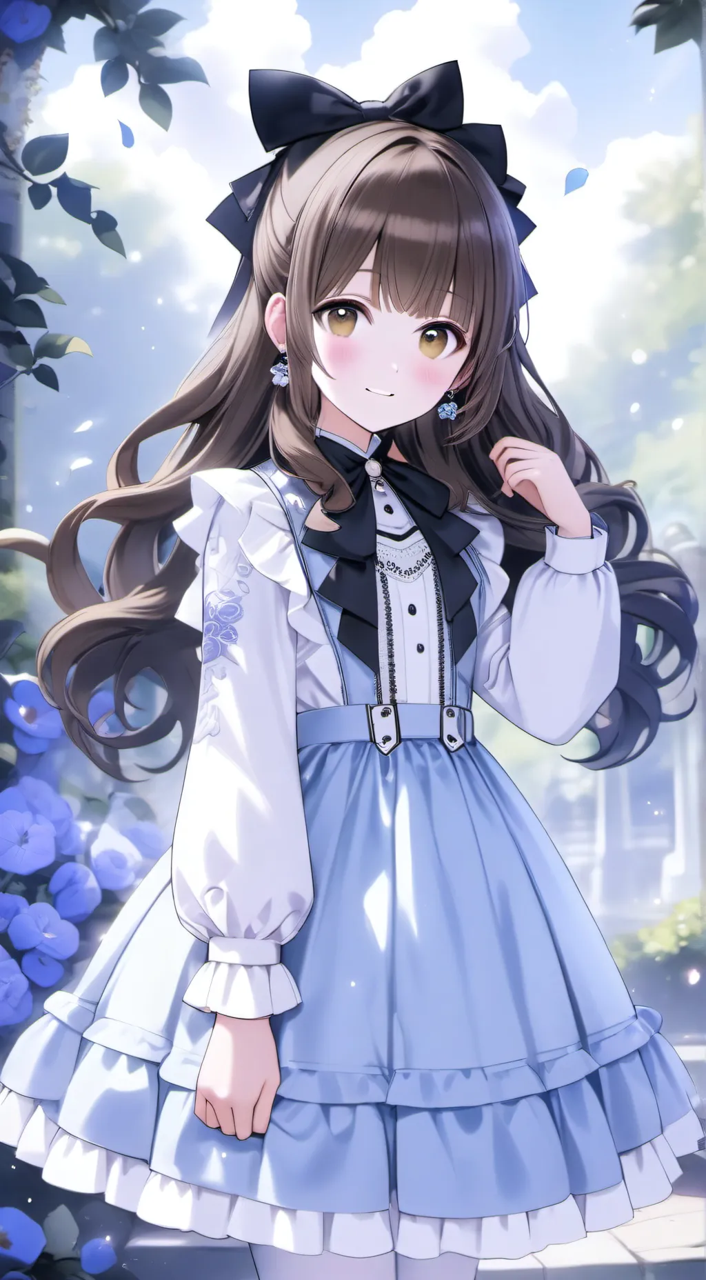 ai character: Julie  background