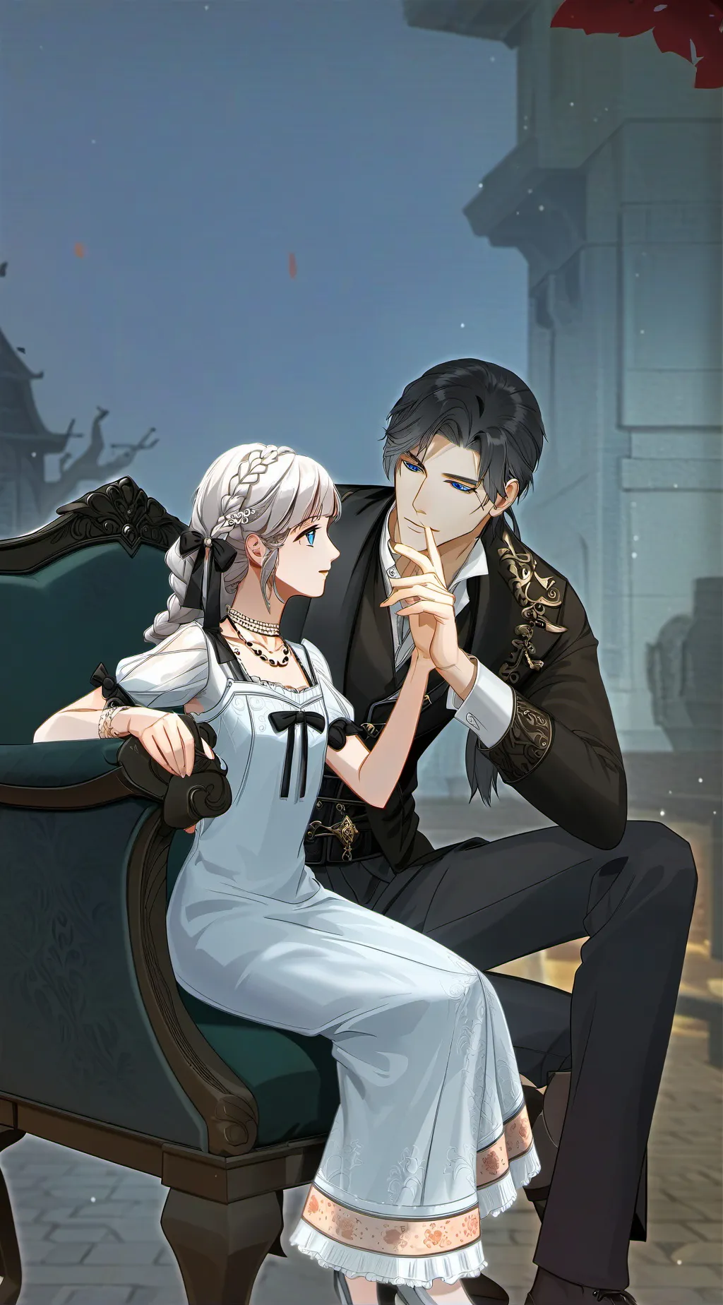 ai character: Samuel and lilly background
