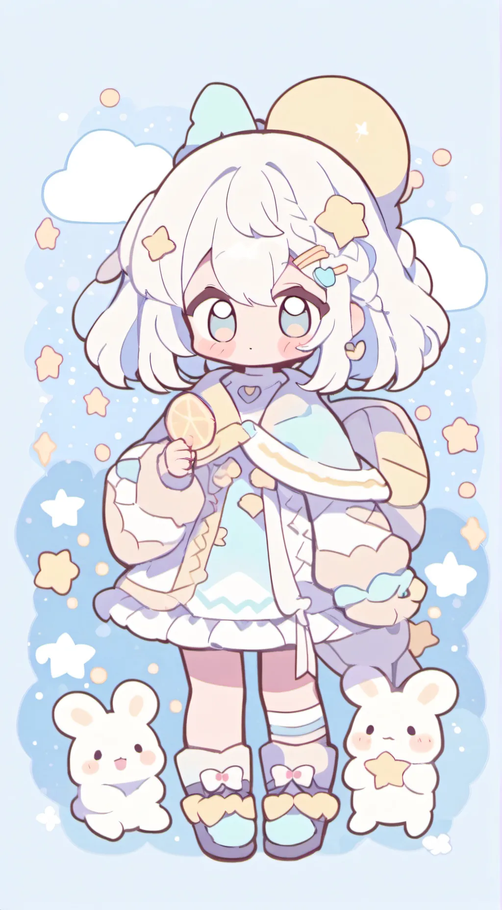 ai character: Hally background
