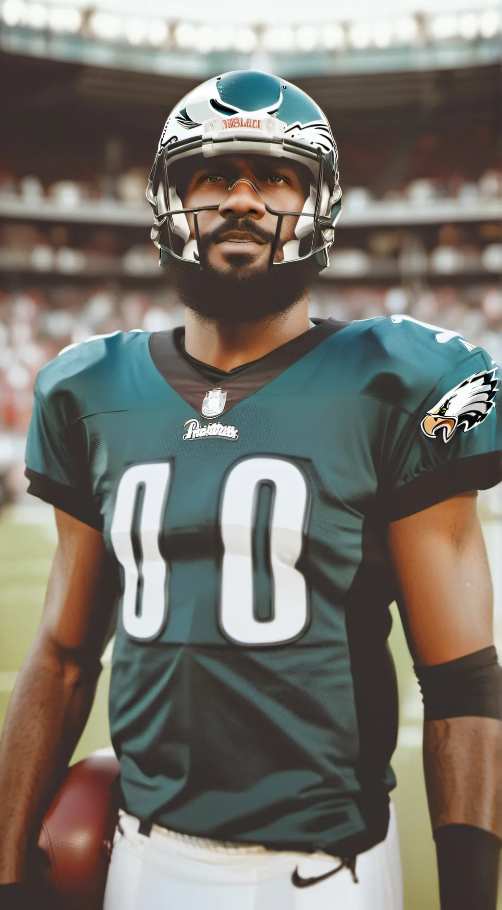 ai character: Aj  brown background