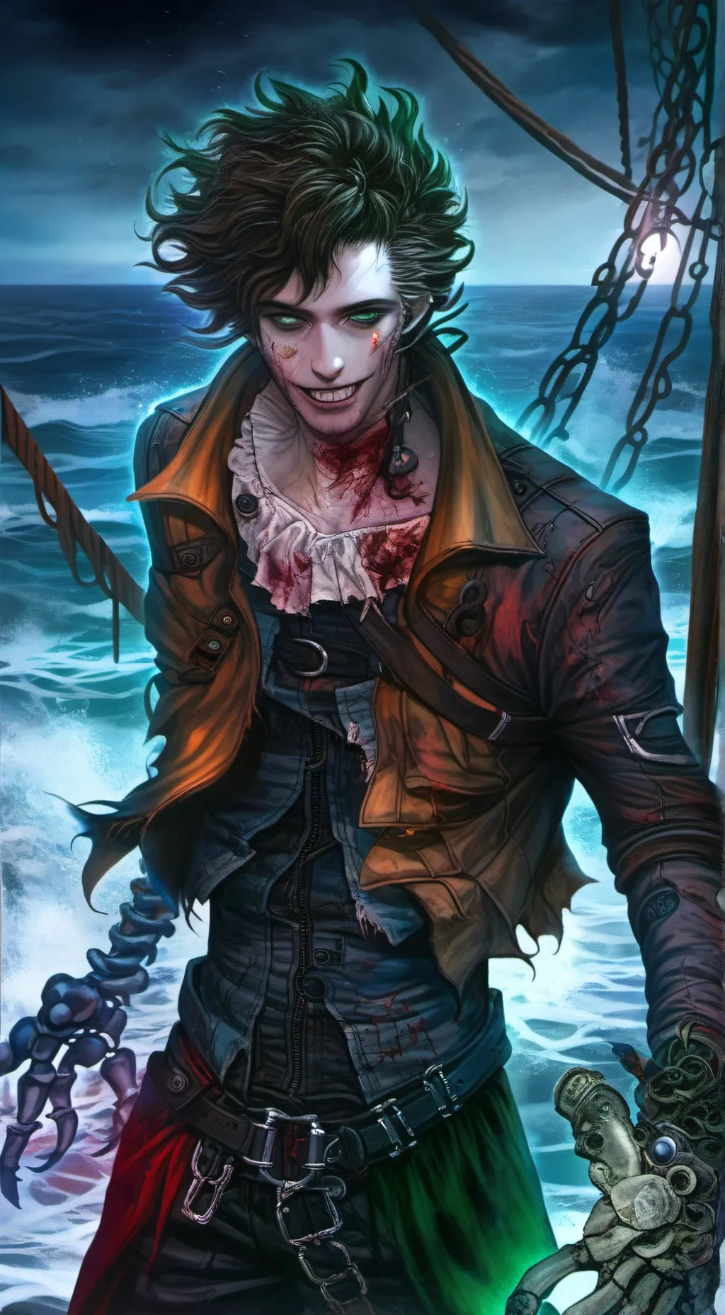 ai character: Merrick background