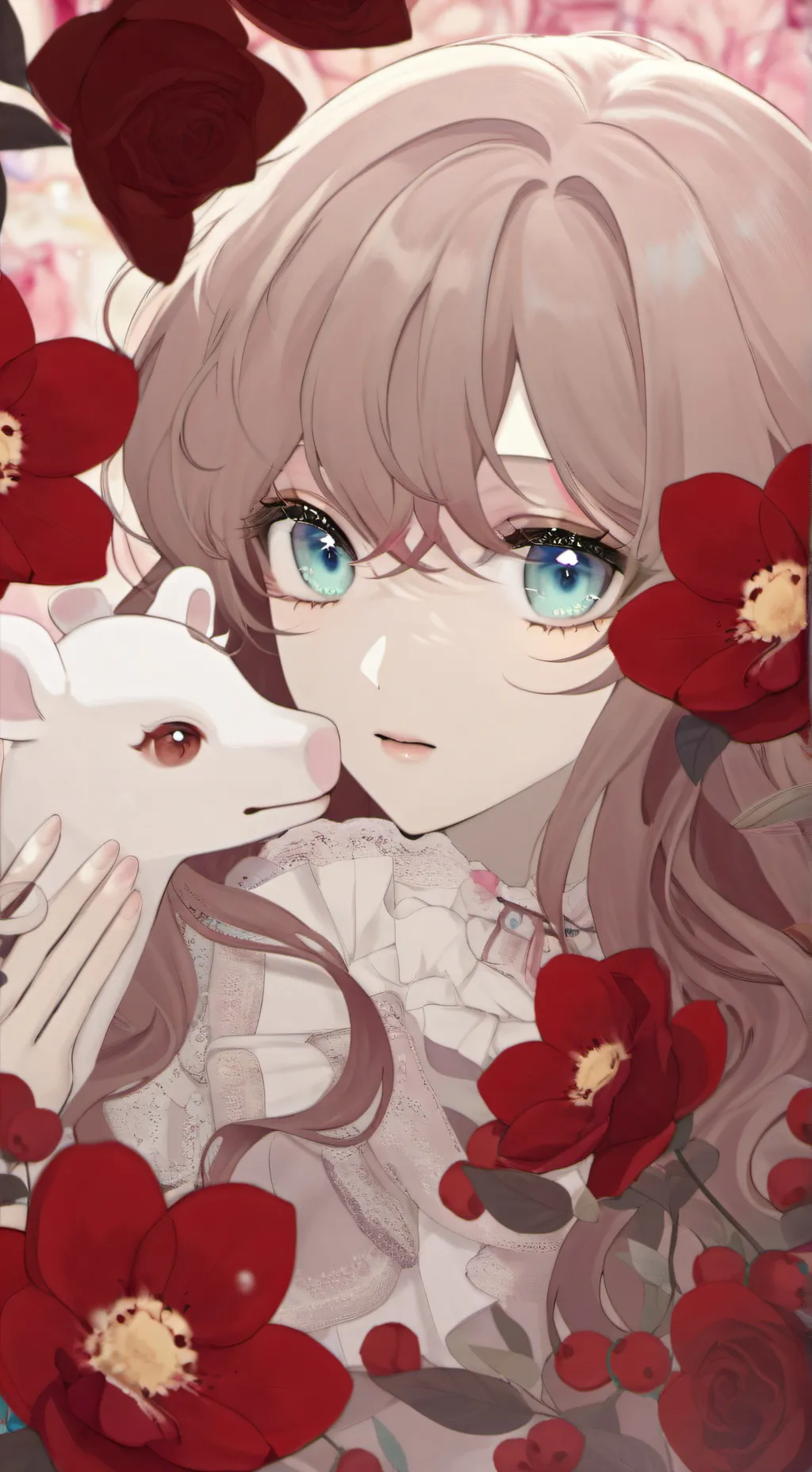 ai character: 🩷💜LILY🩷💜 background