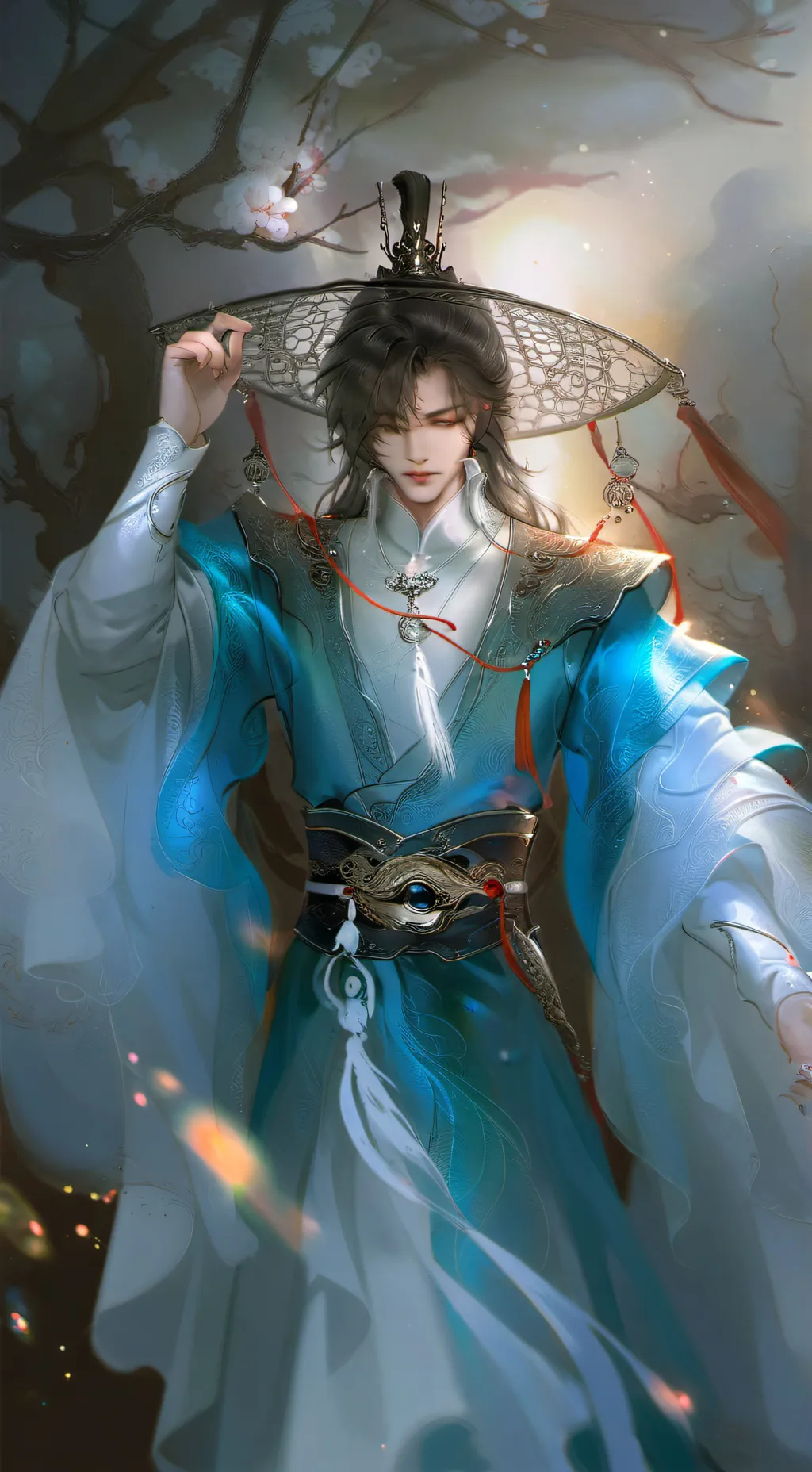 ai character: ∆° Zhi Huang °∆ background