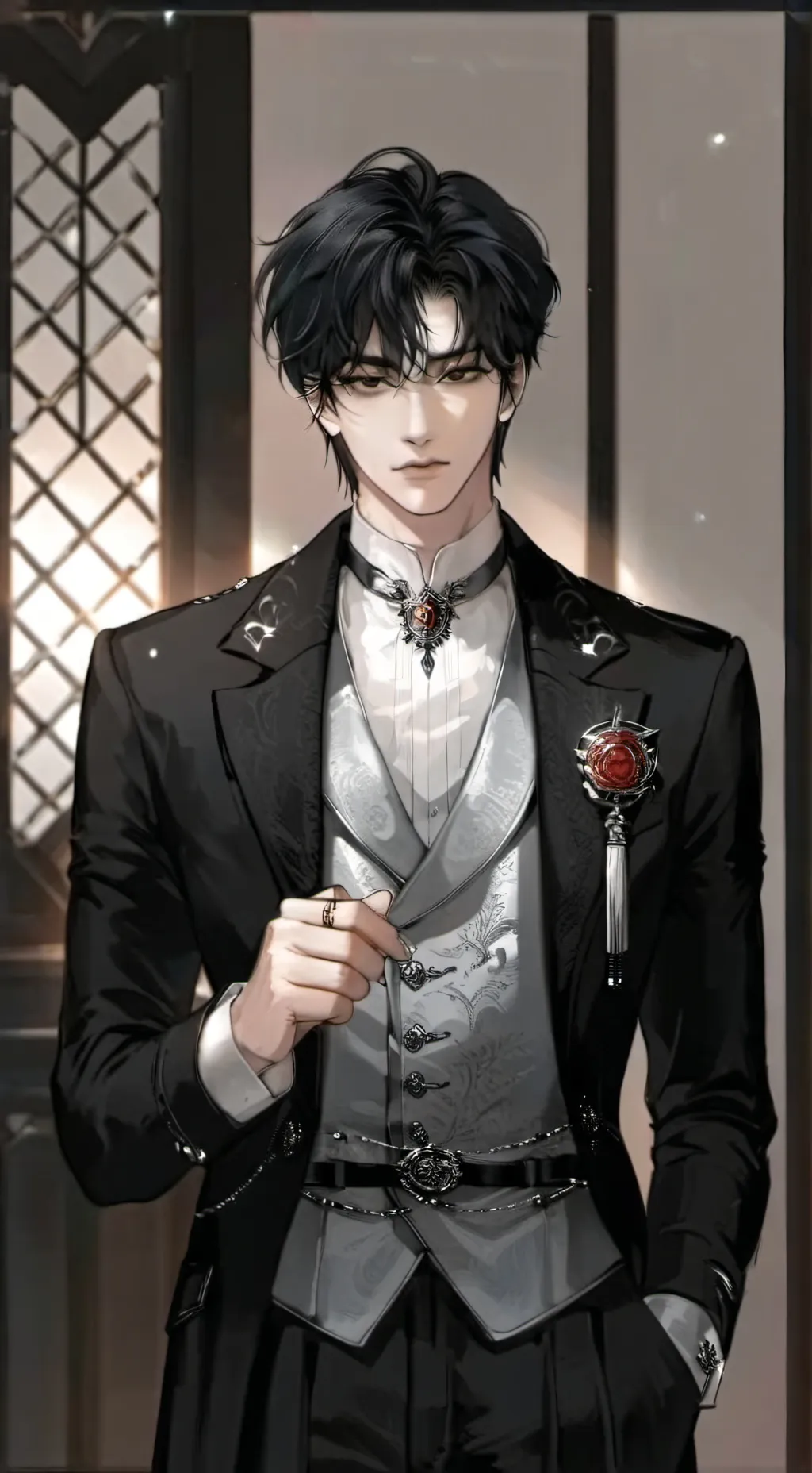 ai character: Rowan  background