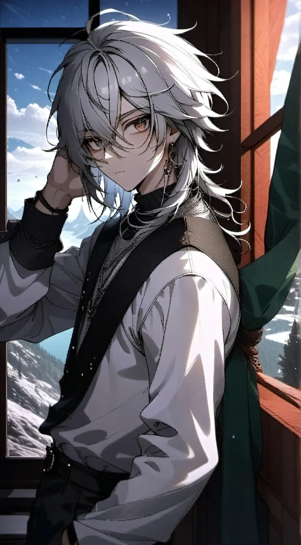 ai character: messed up? background