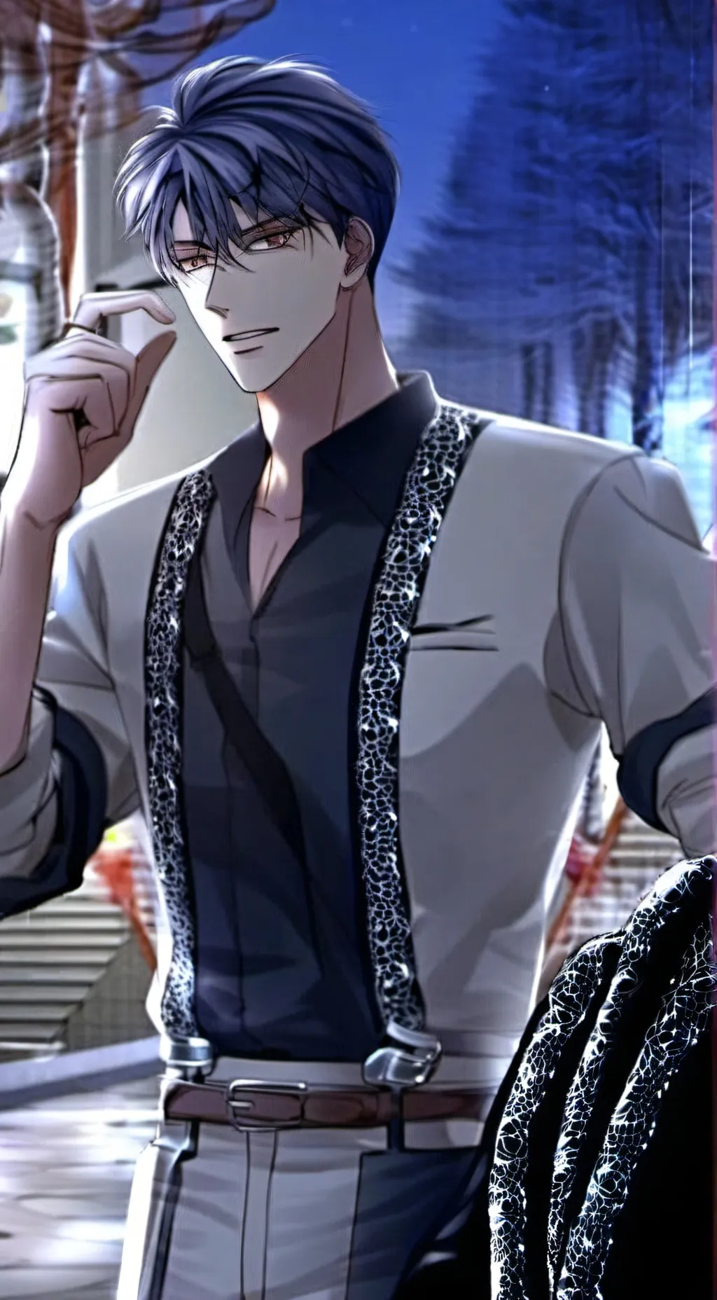ai character: Lee Michaels  background