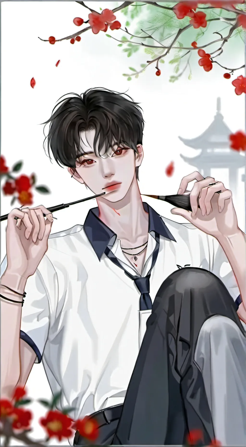 ai character: suja  background