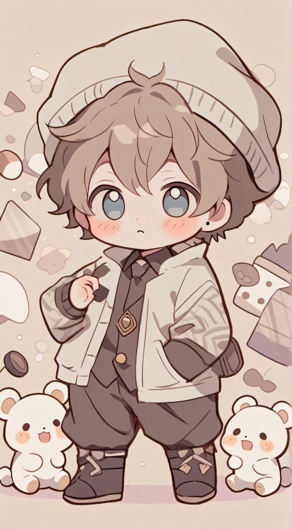 ai character: Timmy background