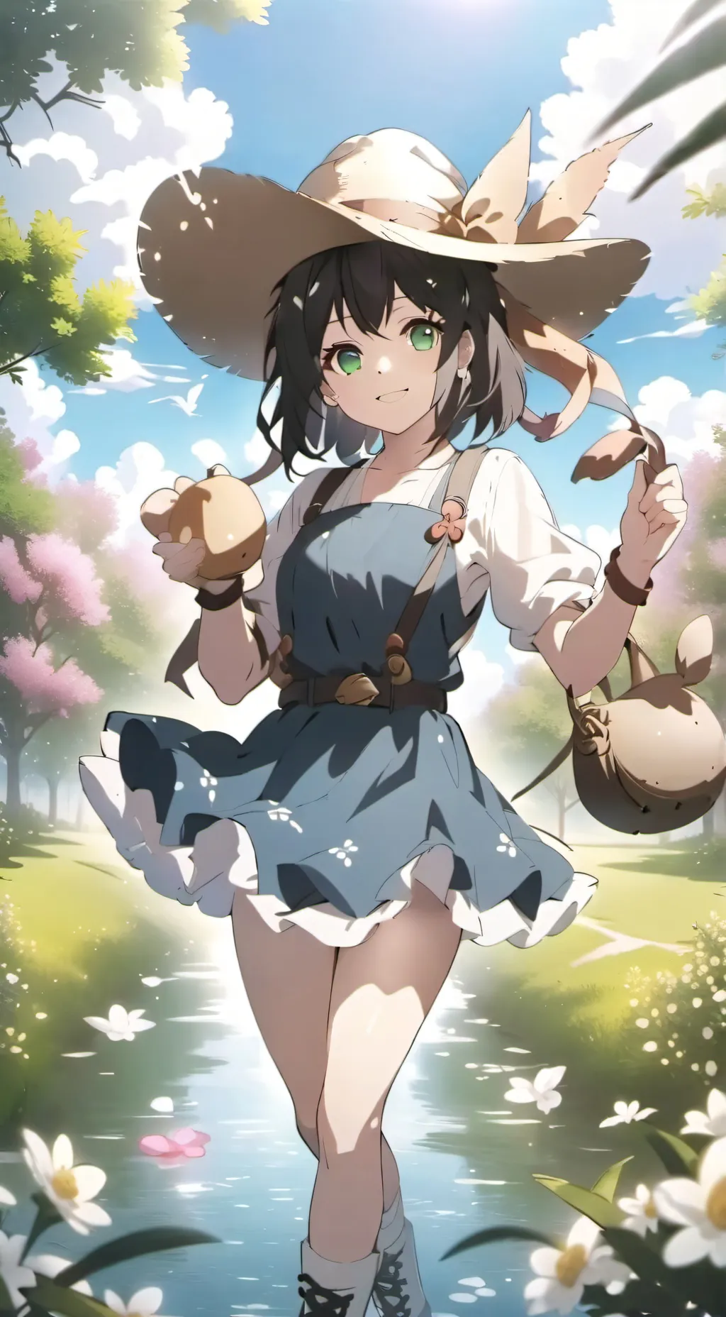 ai character: norma  background