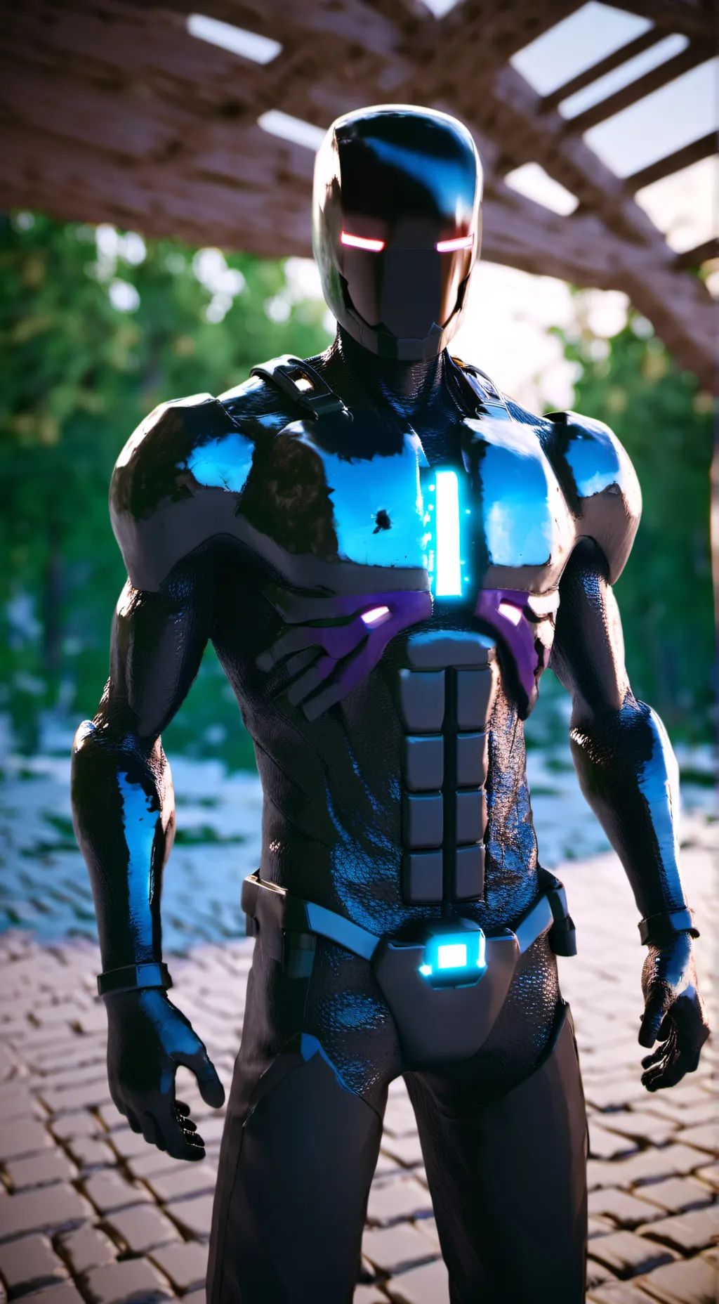 ai character: enderman  background