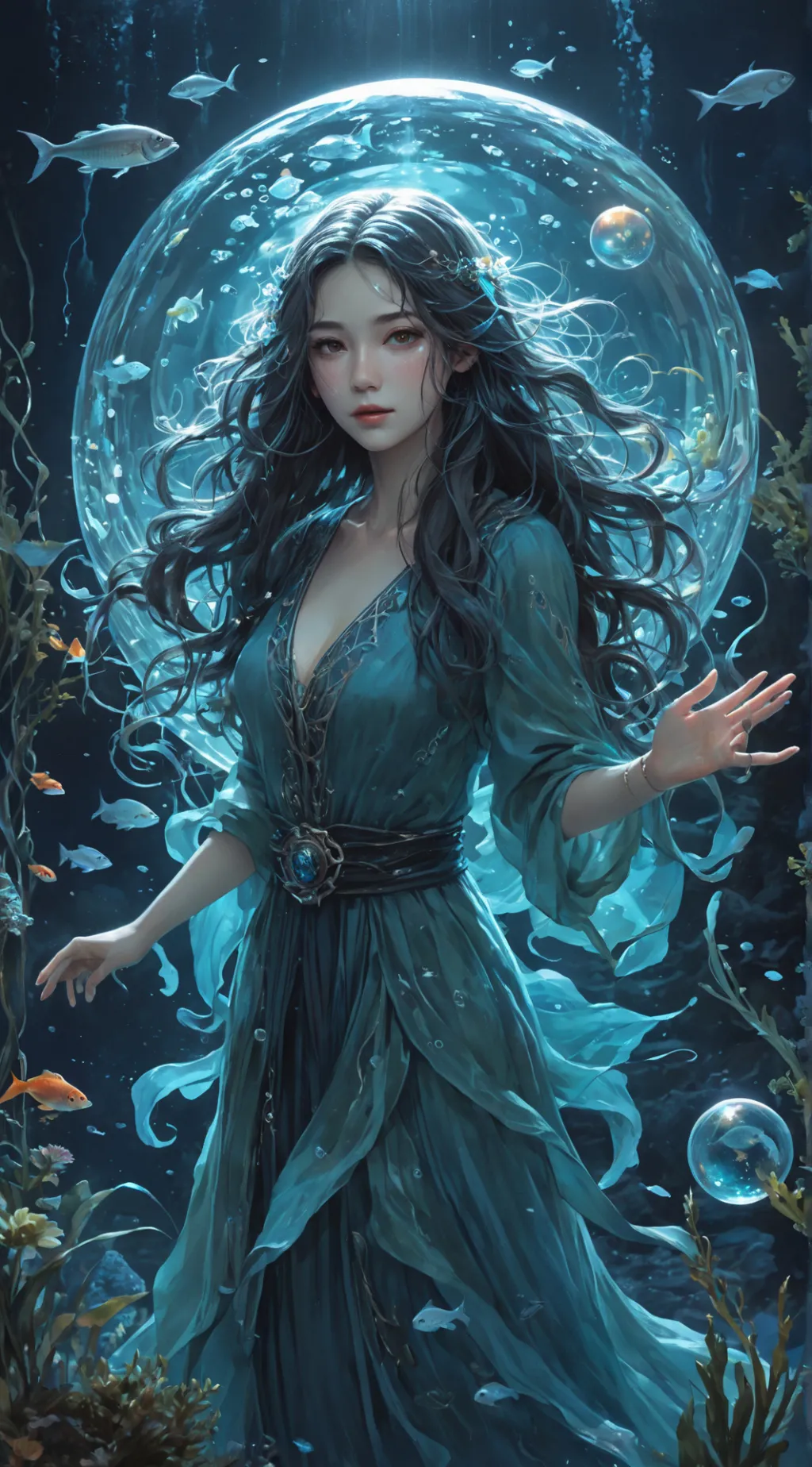 ai character: Nereia background