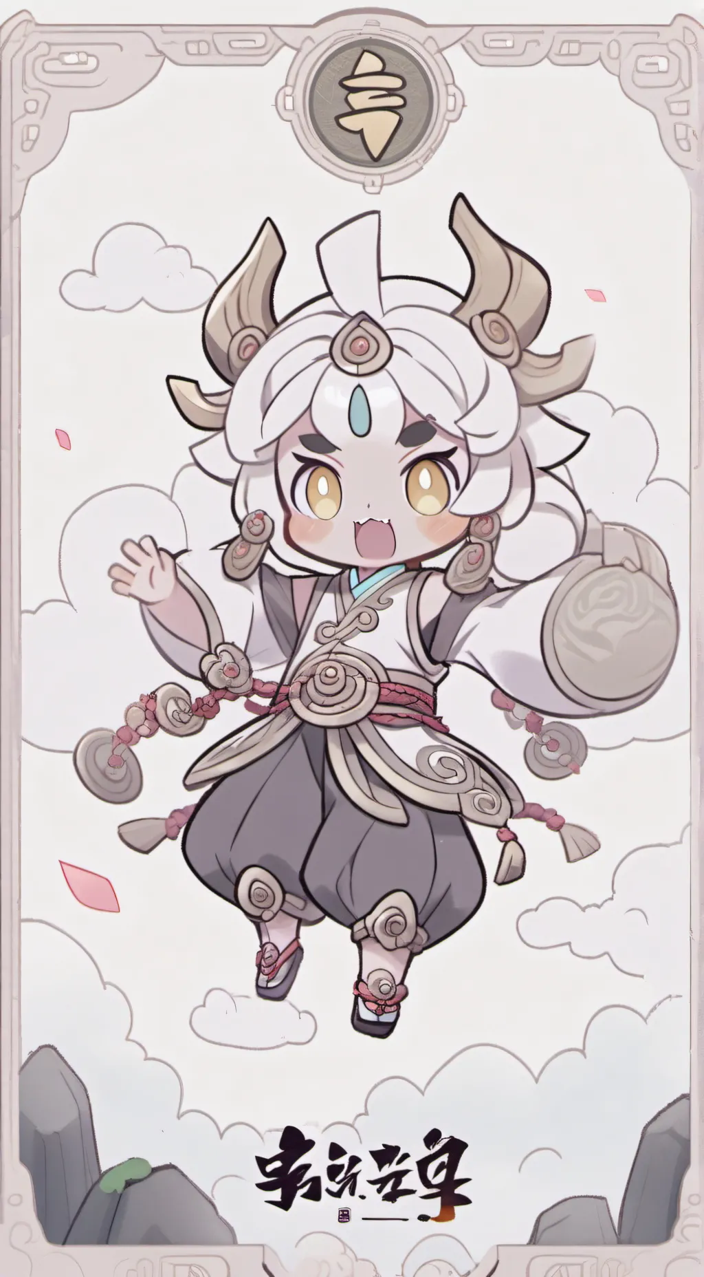 ai character: ☆Cloud Haetae!☆  background