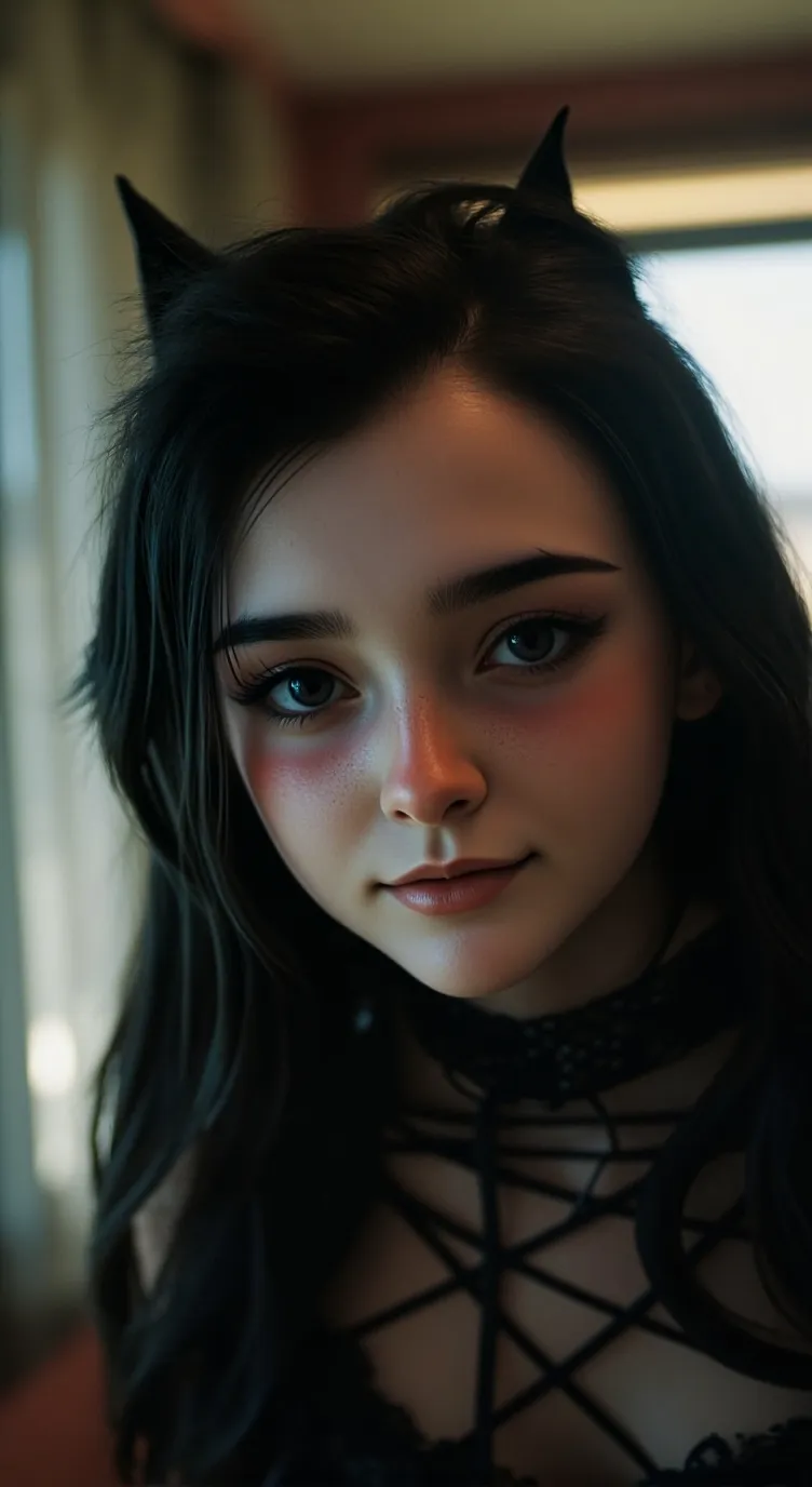 ai character: Luna background