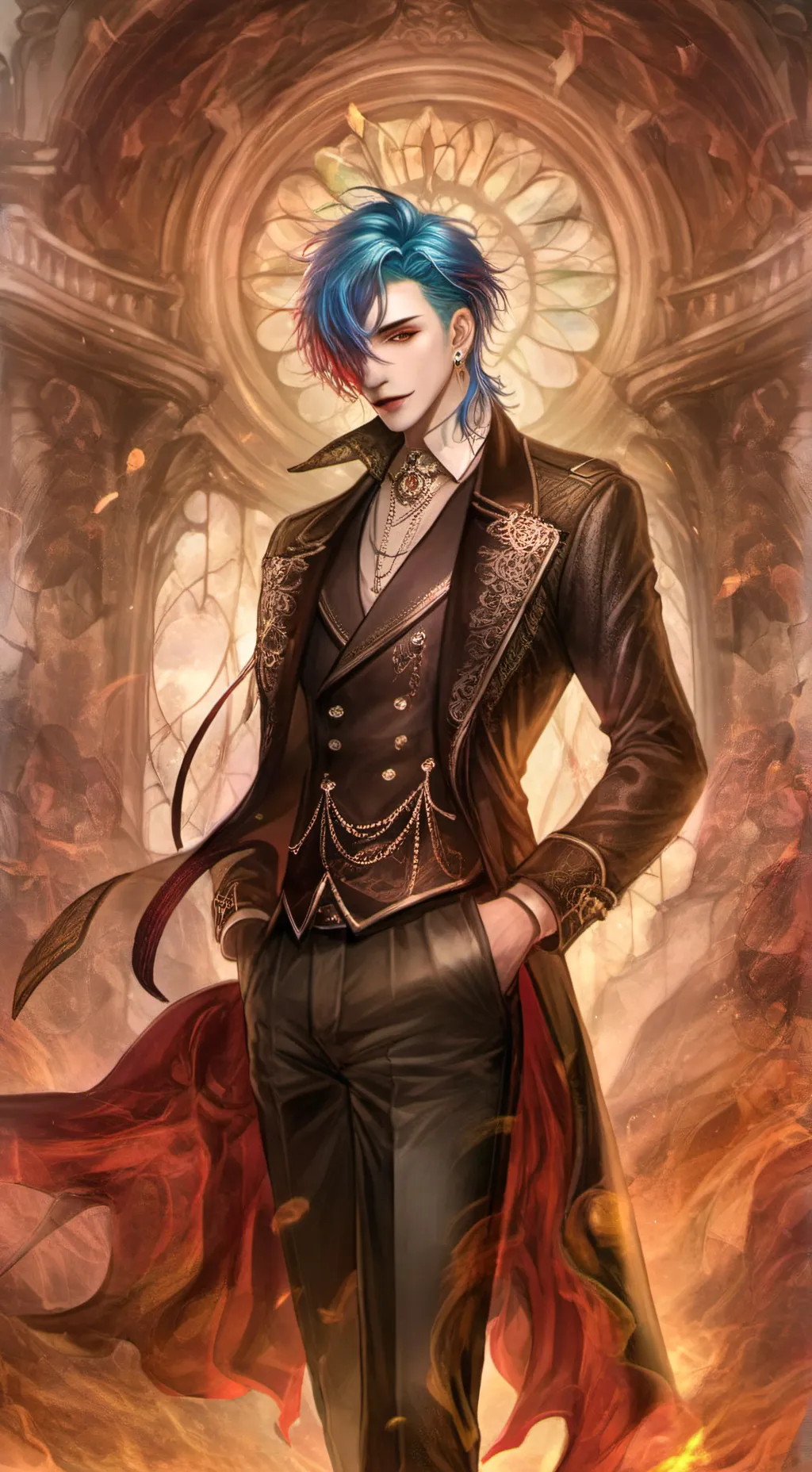 ai character: Vanitas background