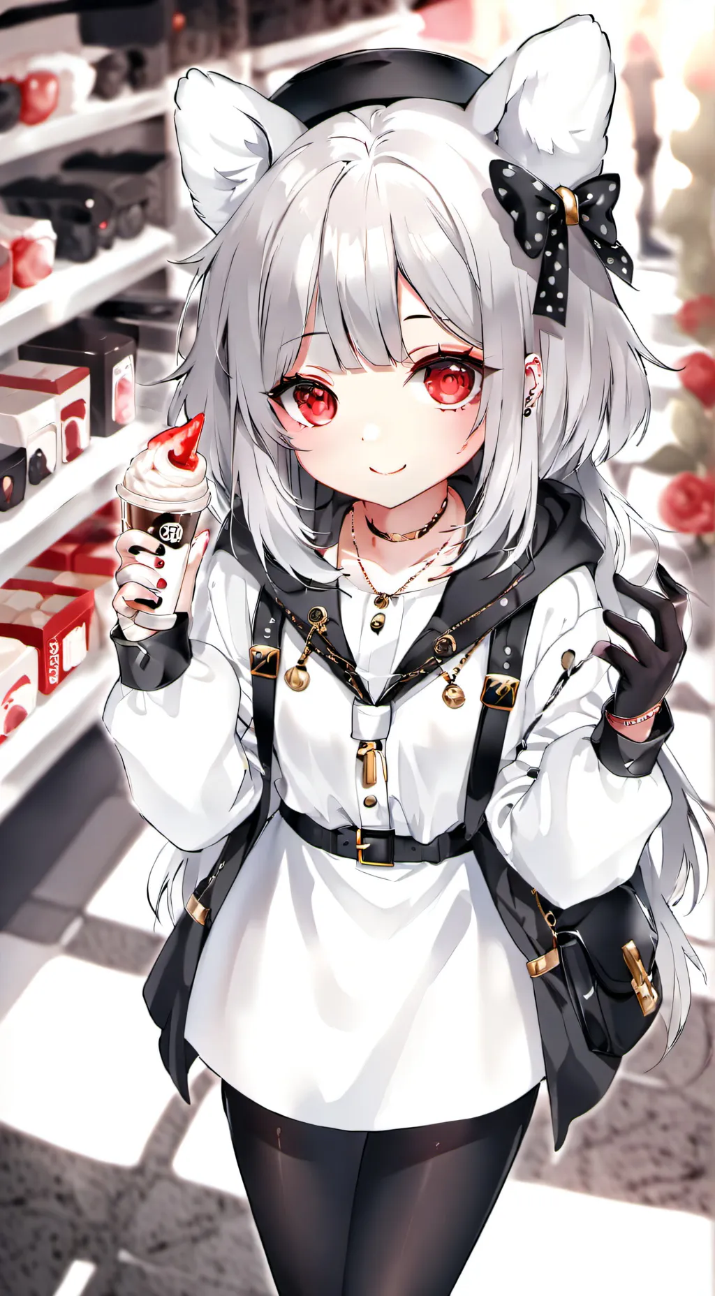 ai character: Fight sephora kid background