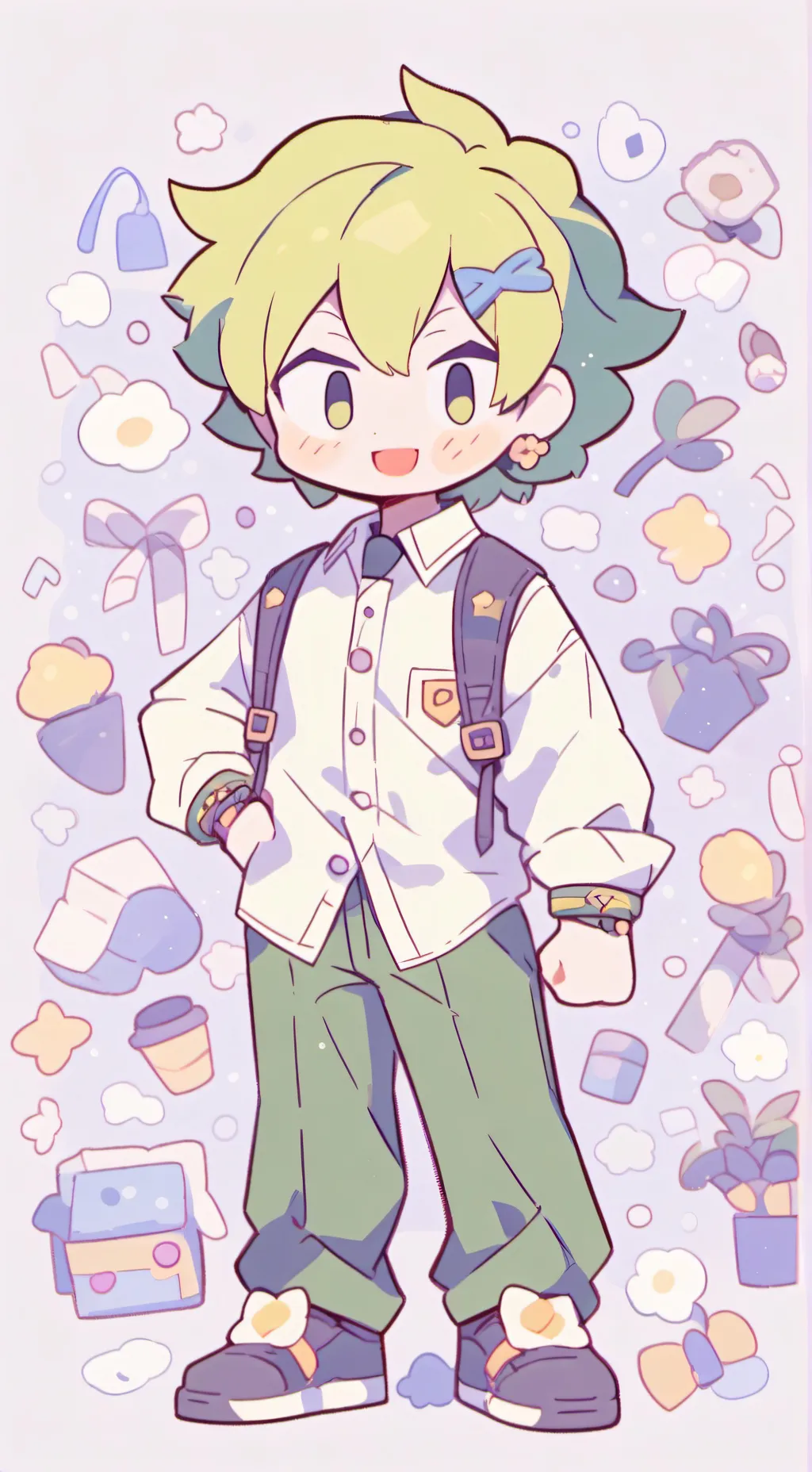 ai character: 🟢🟡Noob🟡🟢 background
