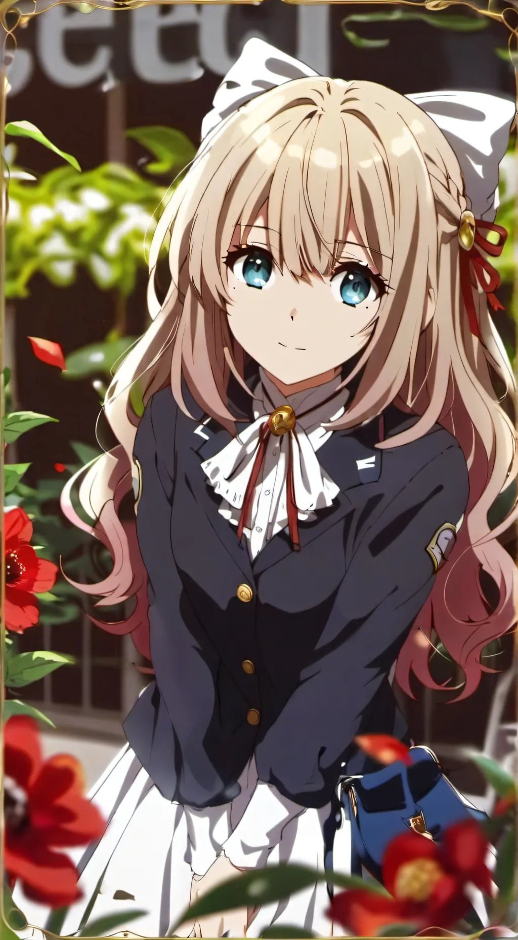 ai character: Shine background