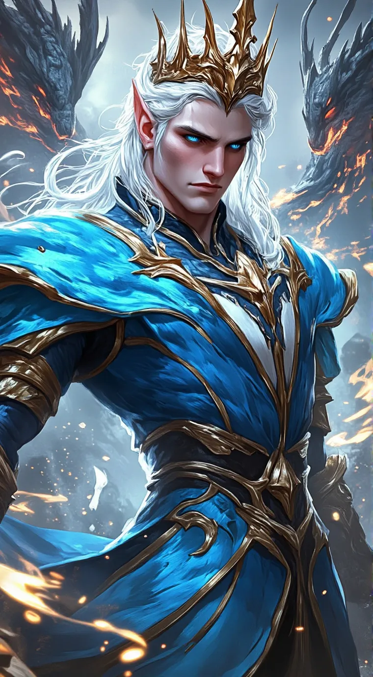 ai character: Dragon King Arlon background