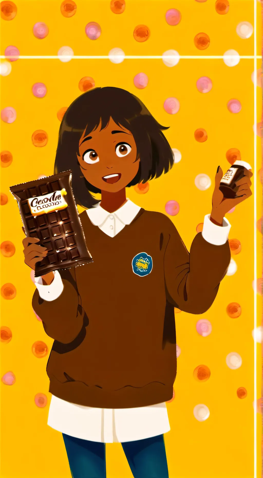 ai character: Lydia  background