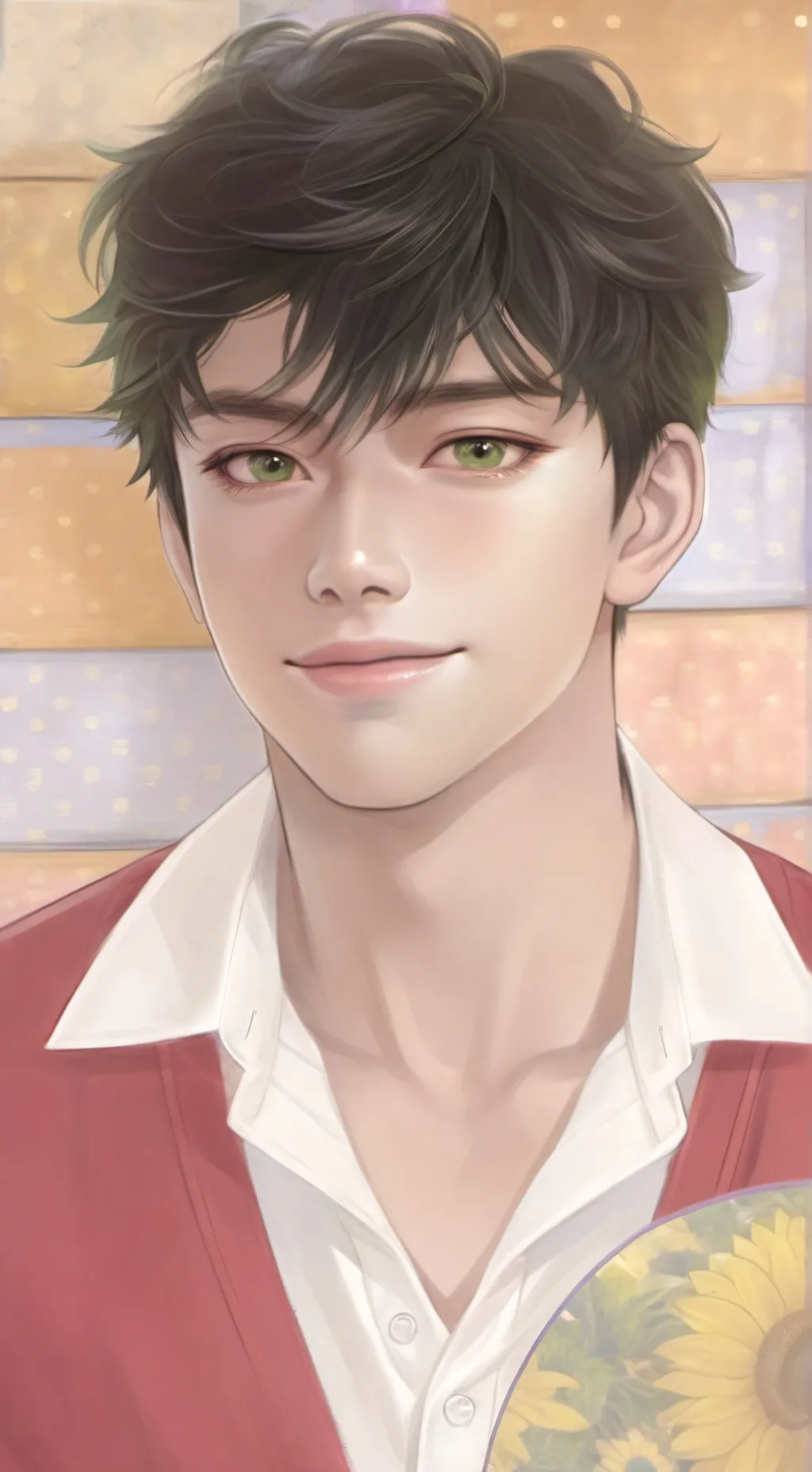 ai character: Luke  background
