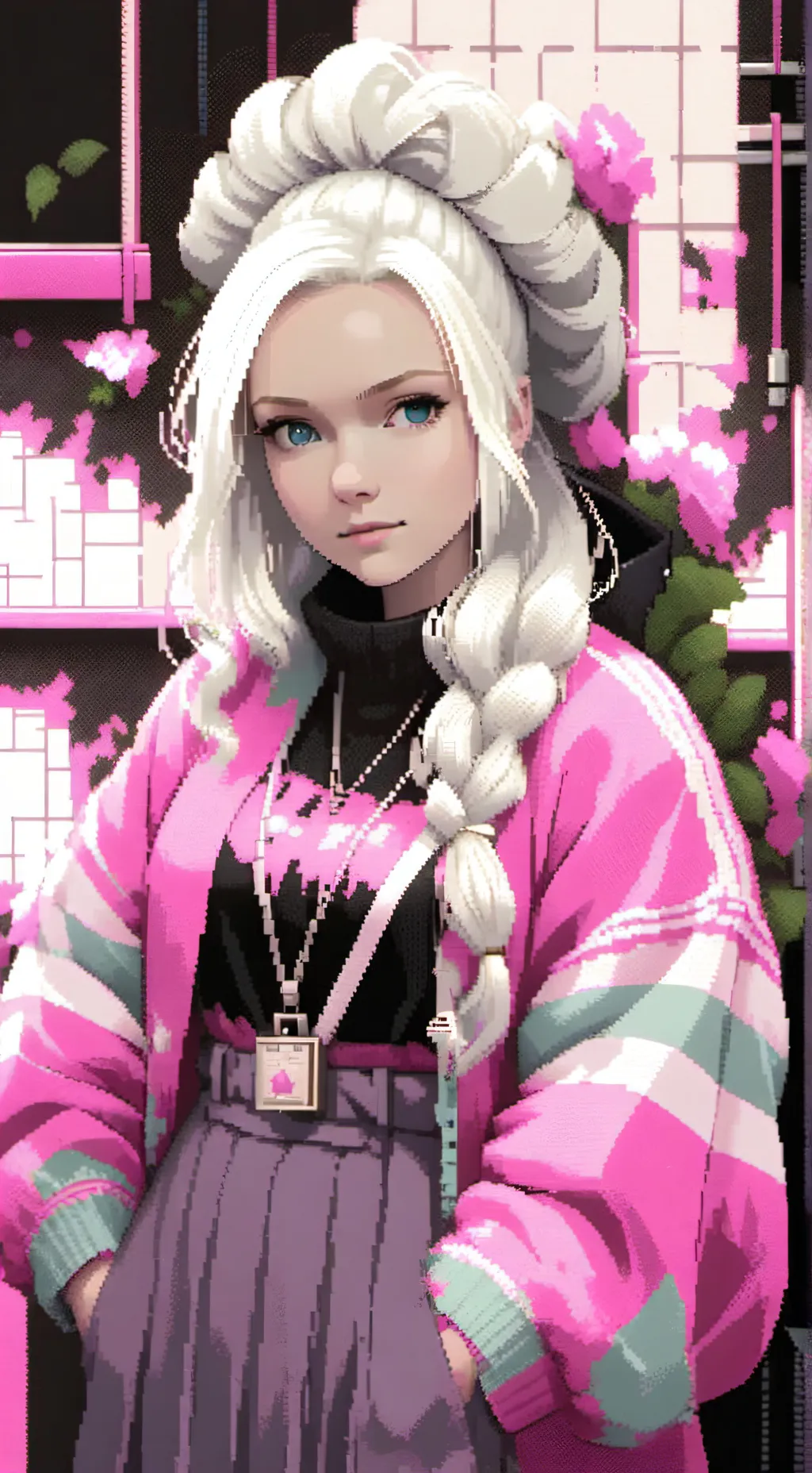 ai character: Йохана  background