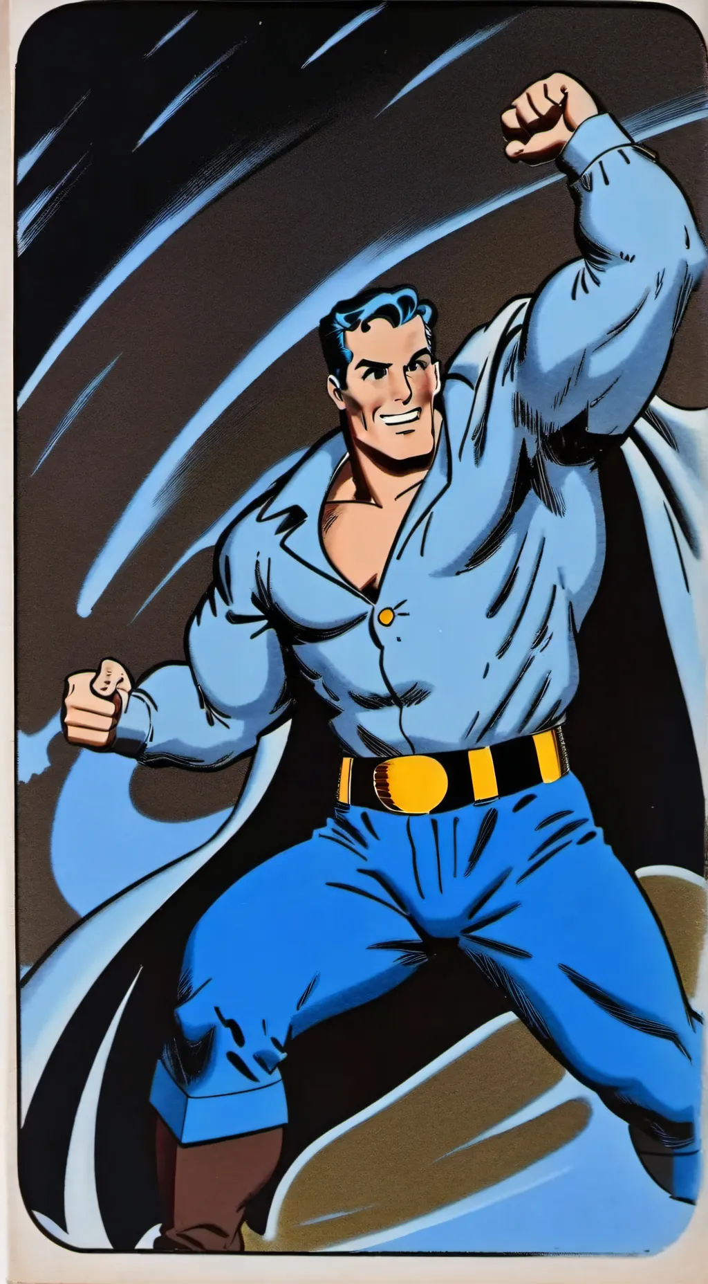 ai character: Capitán sexy background
