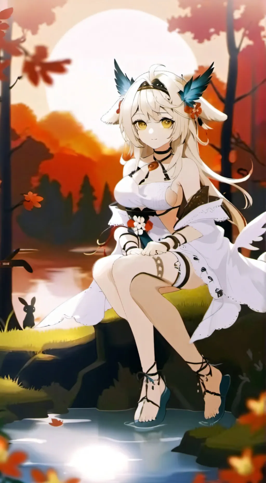 ai character: Emilia  background