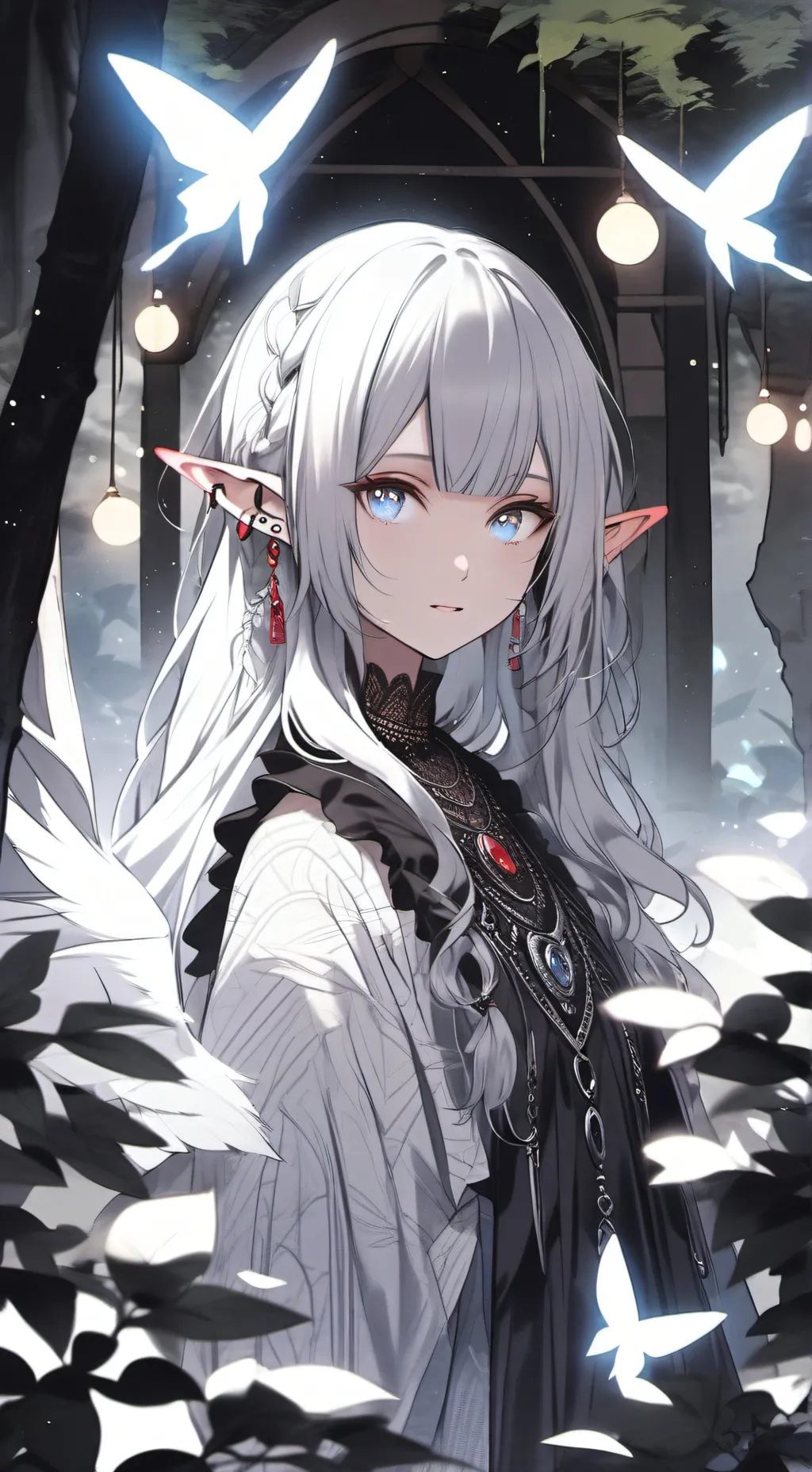 ai character: Crystal background