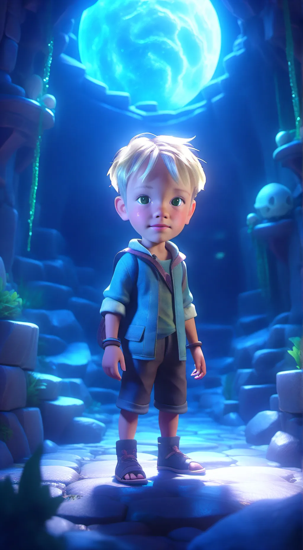 ai character: Lost kid (Jaxx) background