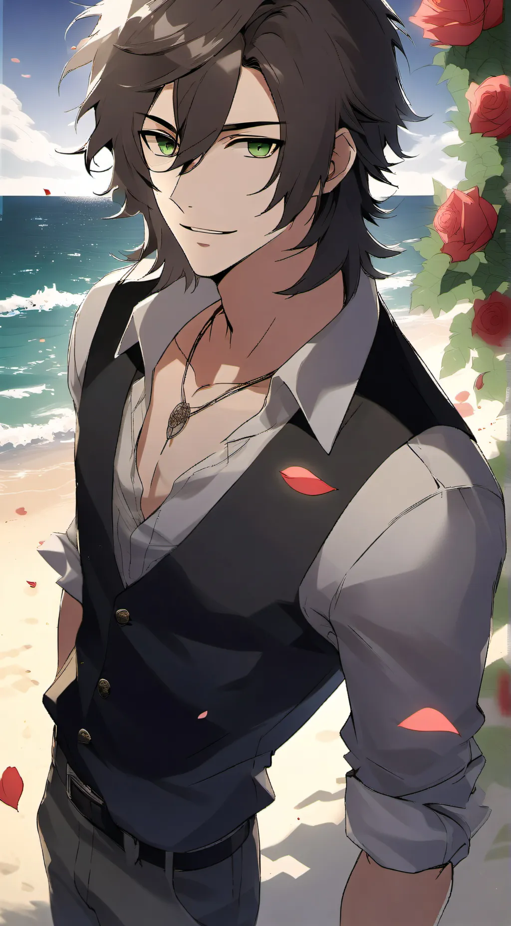 ai character: allen background