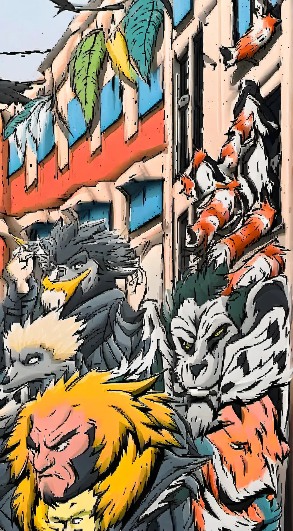 ai character: Mha background
