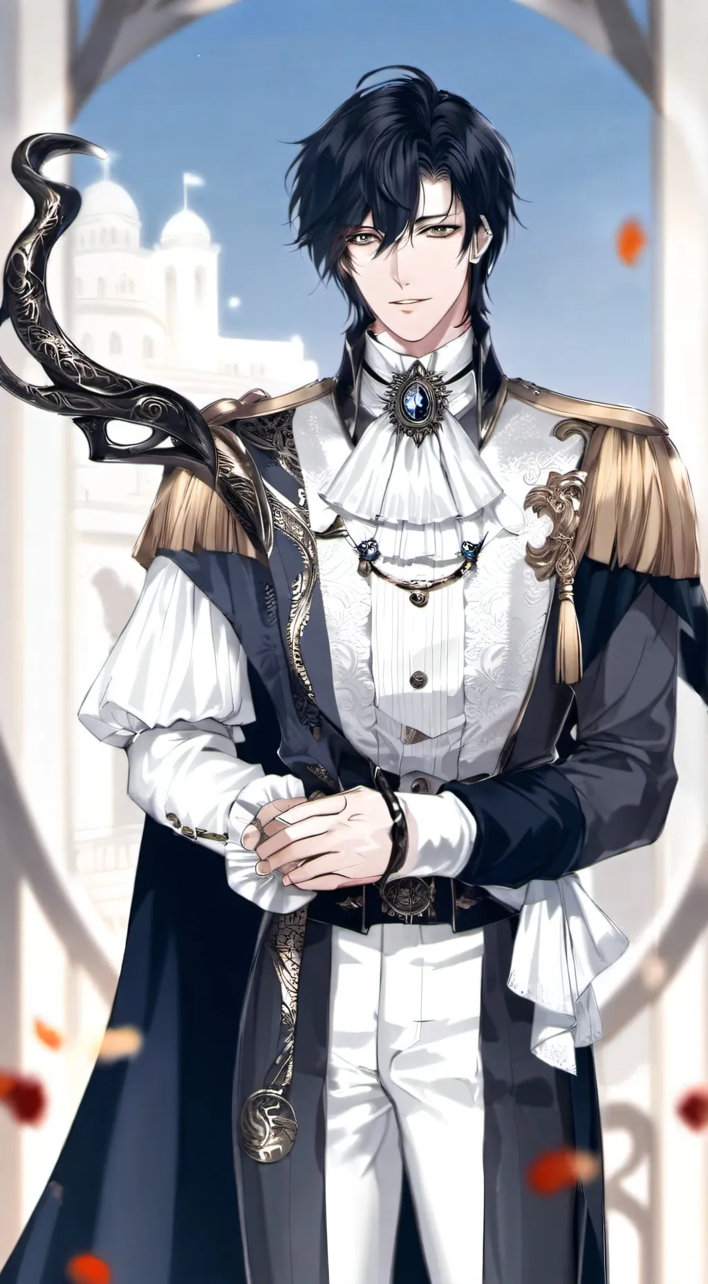 ai character: Lorenzo  background