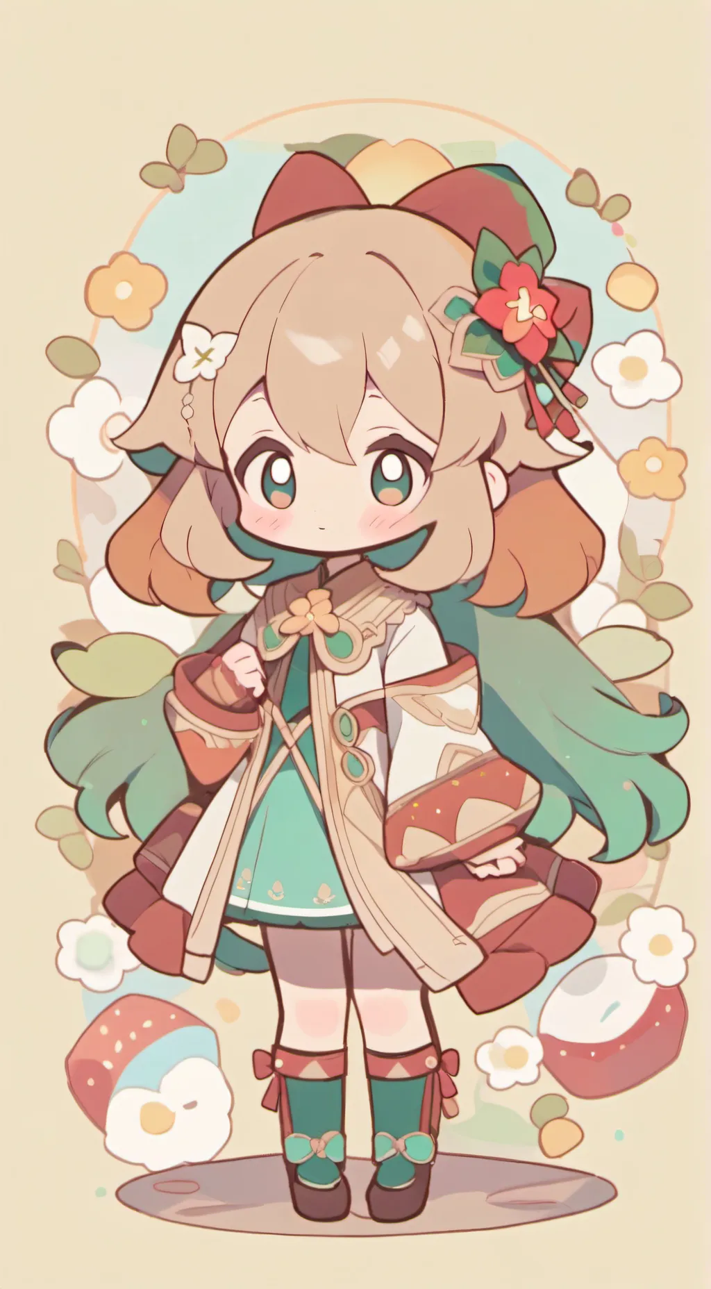 ai character: Elara background