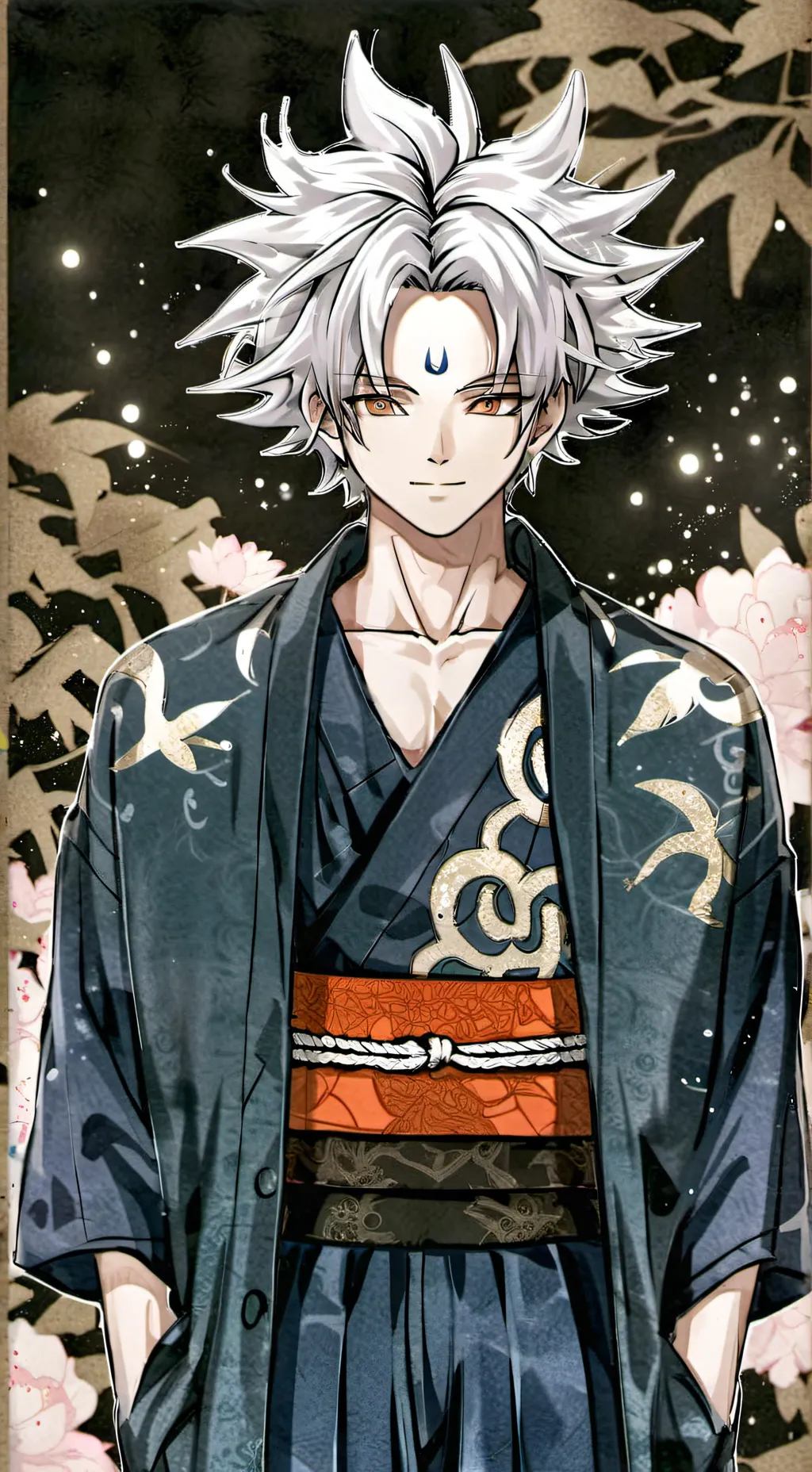 ai character: Nice man background