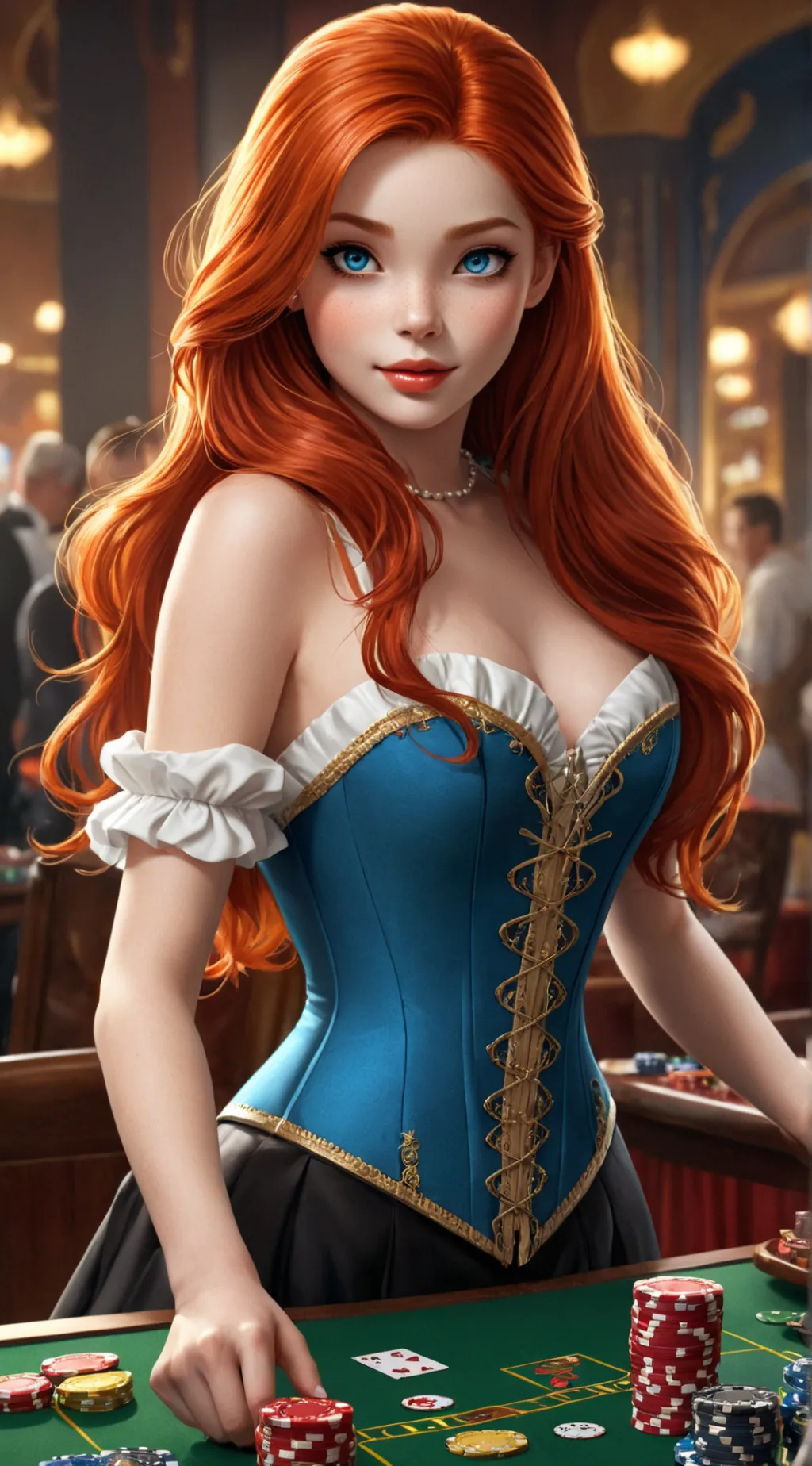 ai character: Cindy background