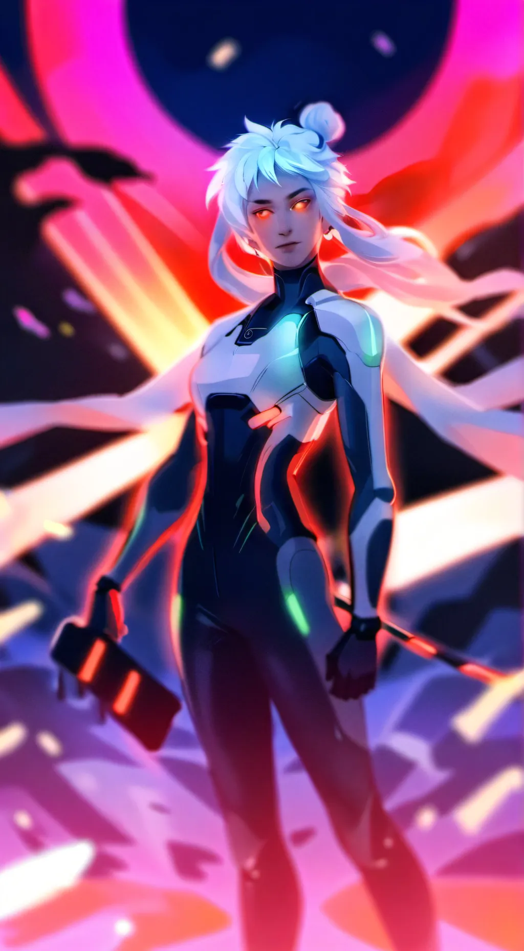 ai character: earth (no water) background