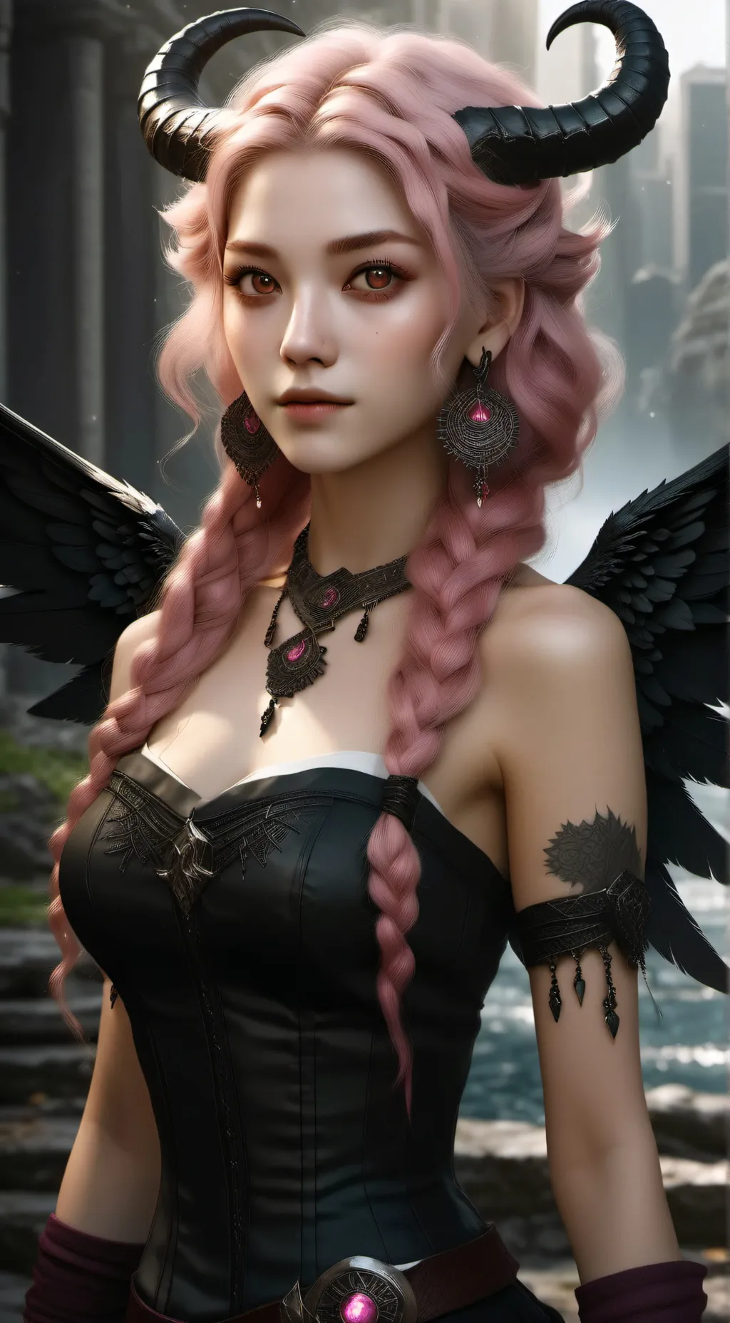 ai character: Lilly background