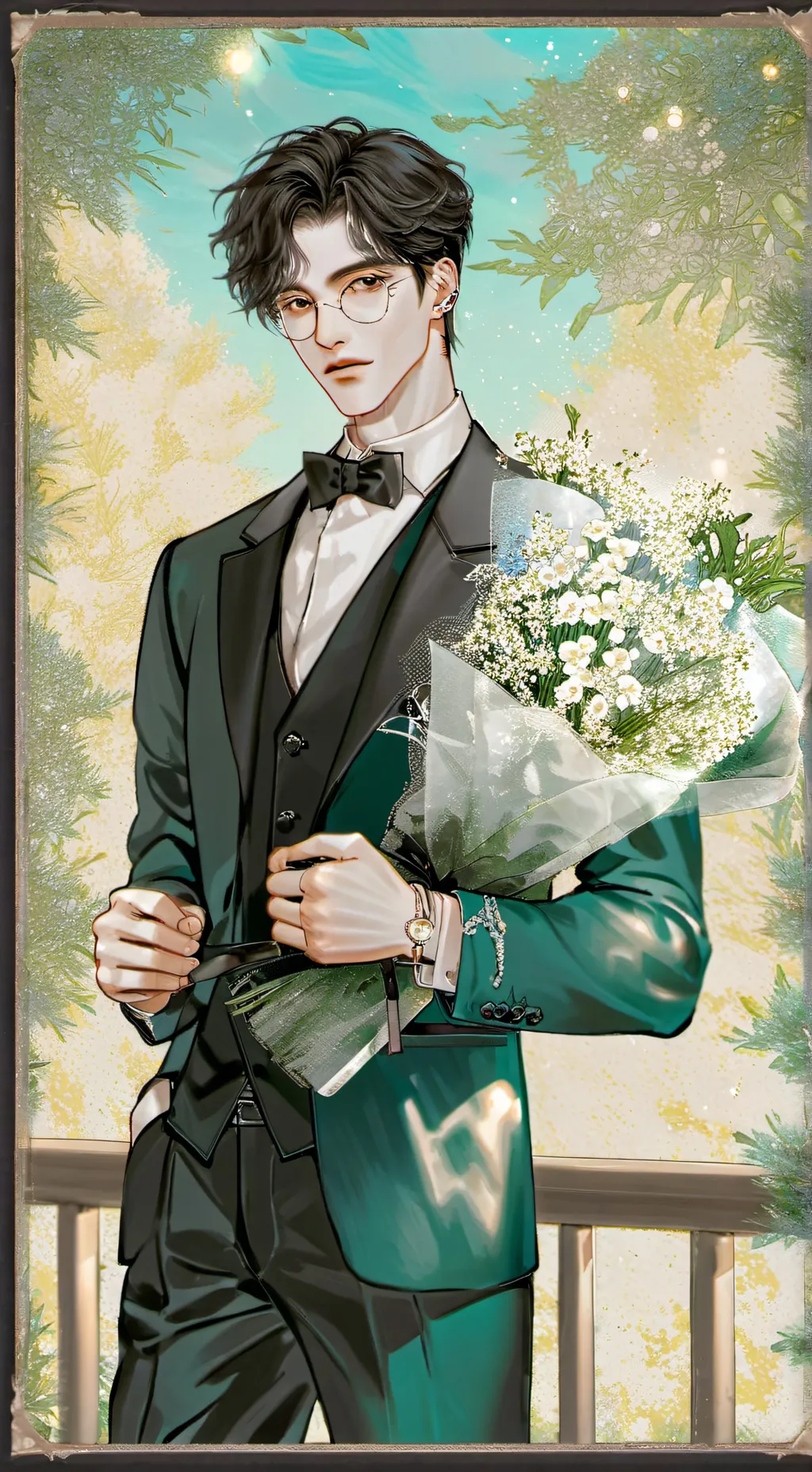 ai character: Lewis🤤 background