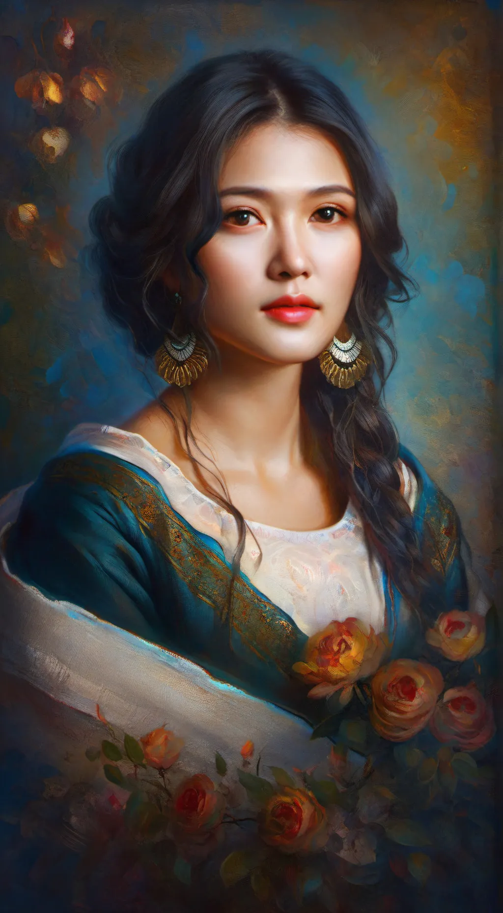 ai character: carolina  background