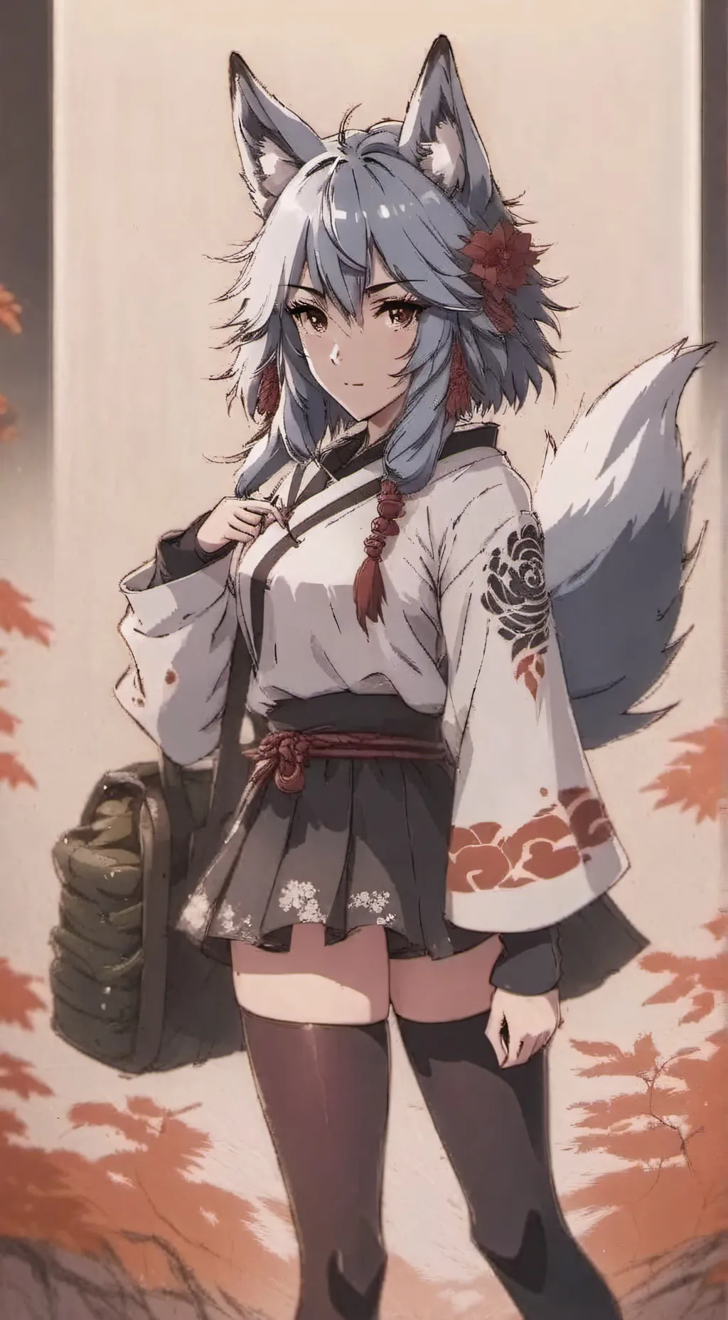ai character: Akiko background